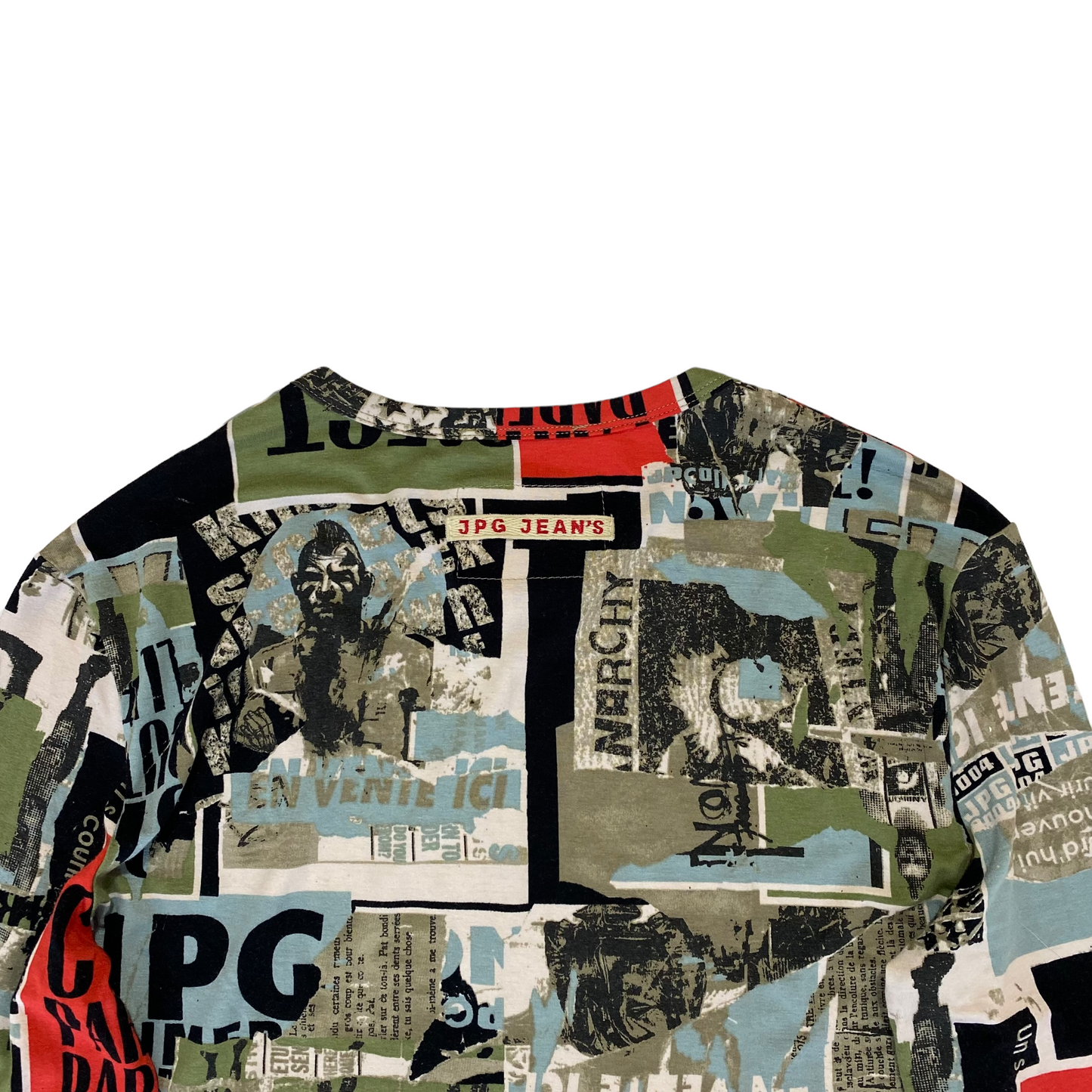2004 Jean Paul Gaultier JPG Jeans t-shirt (L)