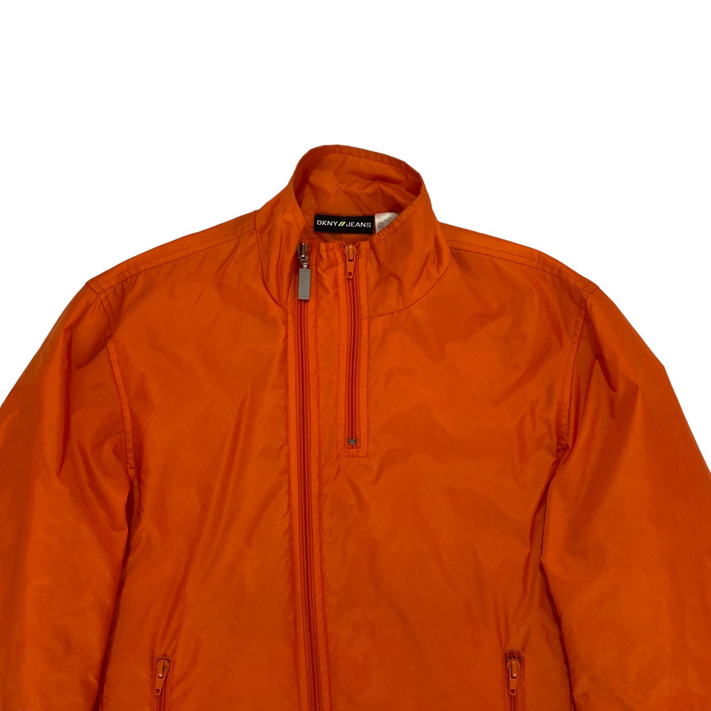00's DKNY Asymmetric Cargo Light Jacket (M)