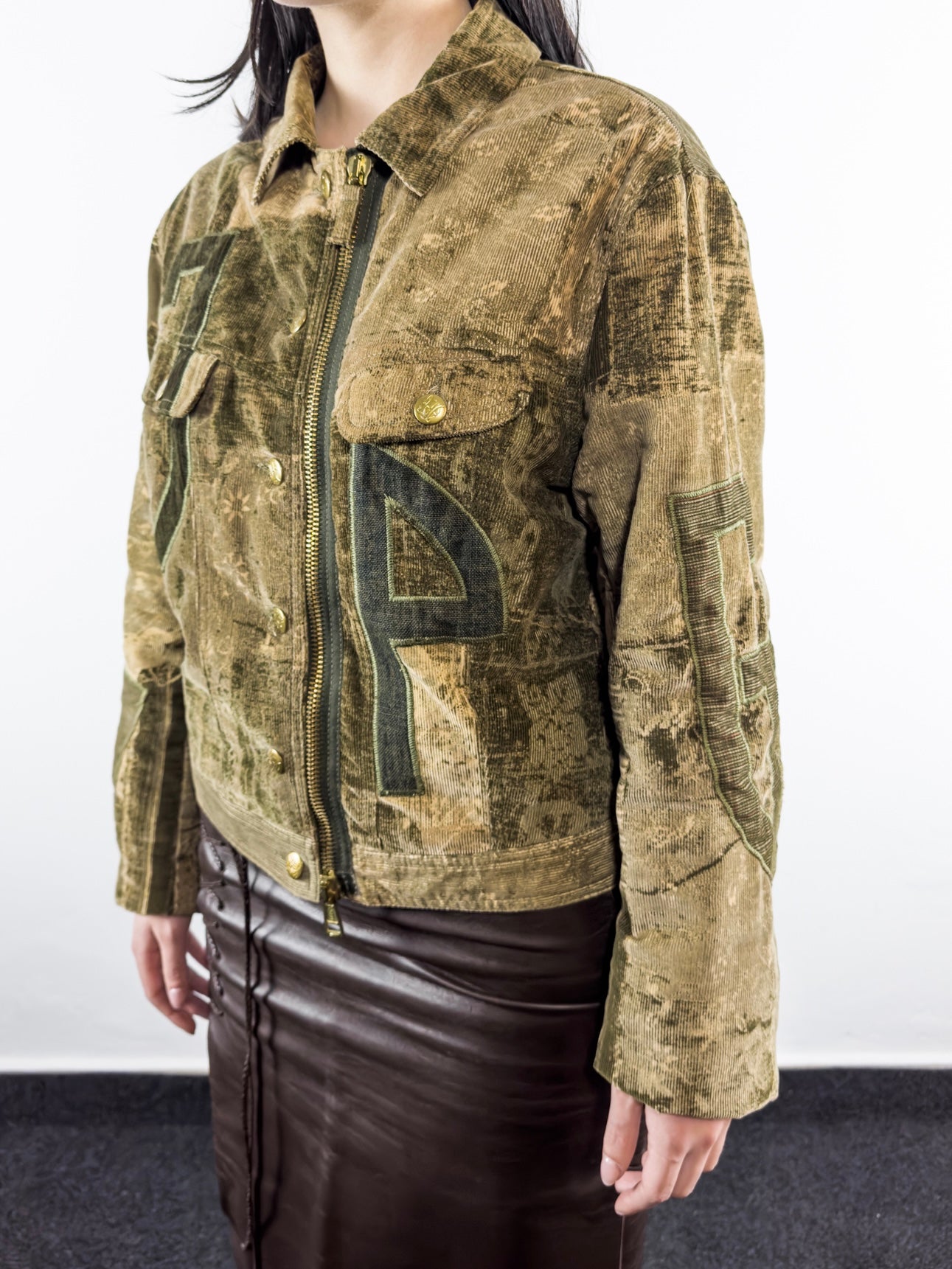 1990’s Corduroy Patchwork Jacket (46)