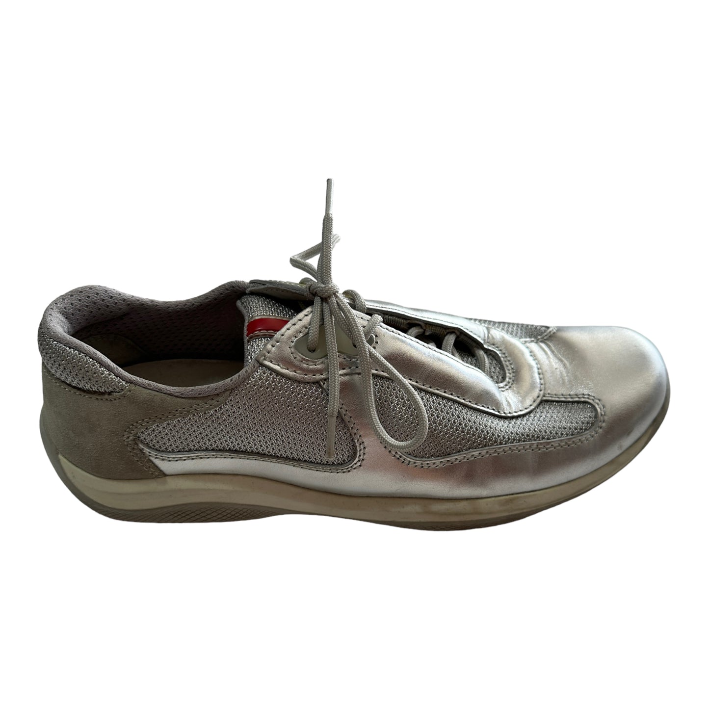 00's Prada America´s Cup Silver Shoes (39EU)