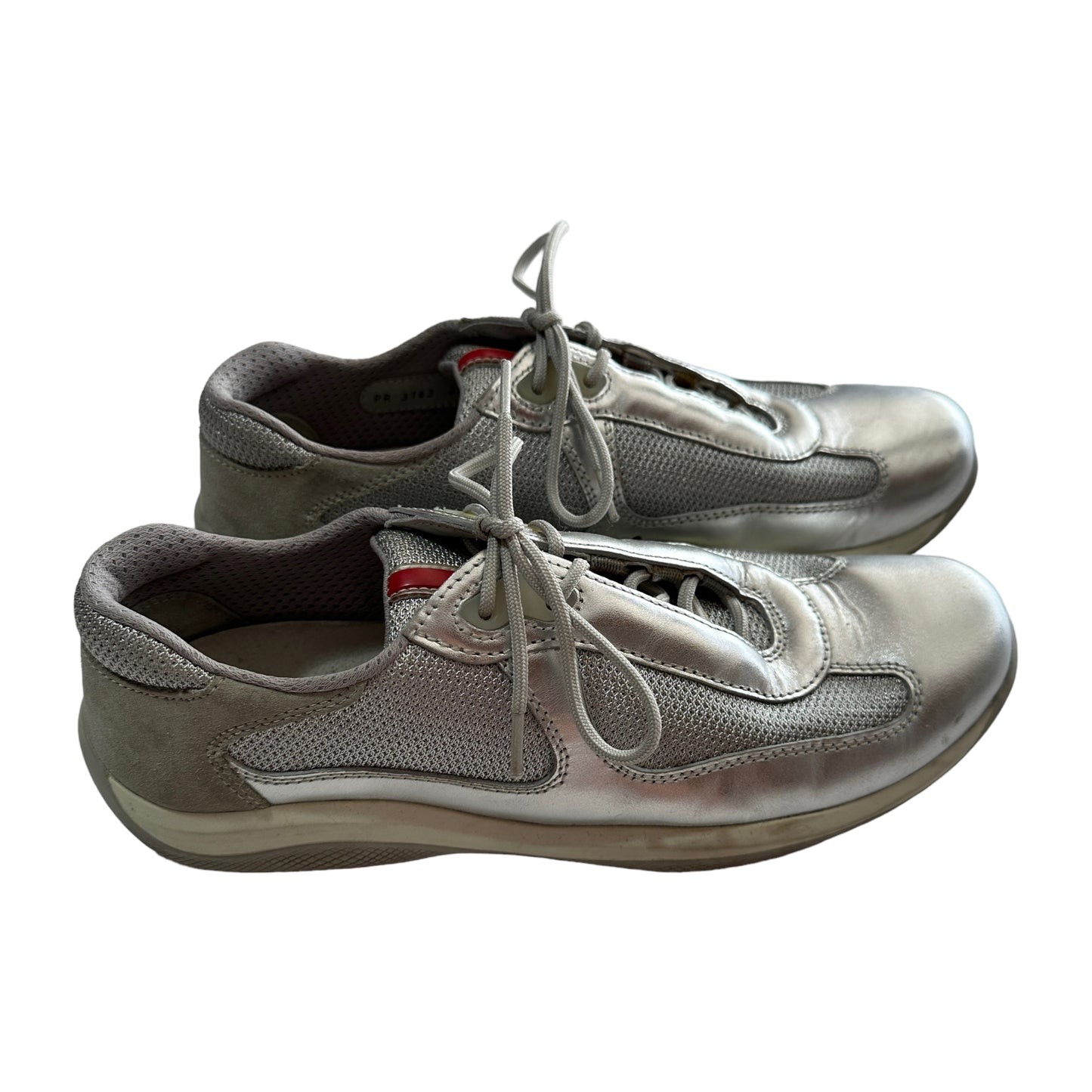 00's Prada America´s Cup Silver Shoes (39EU)