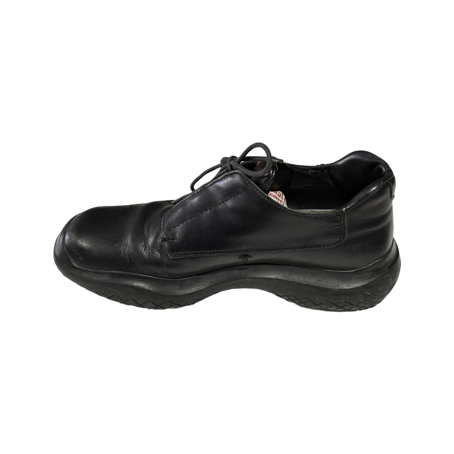 F/W 1999 Prada Vibram Black Leather Shoes (41,5 EU)