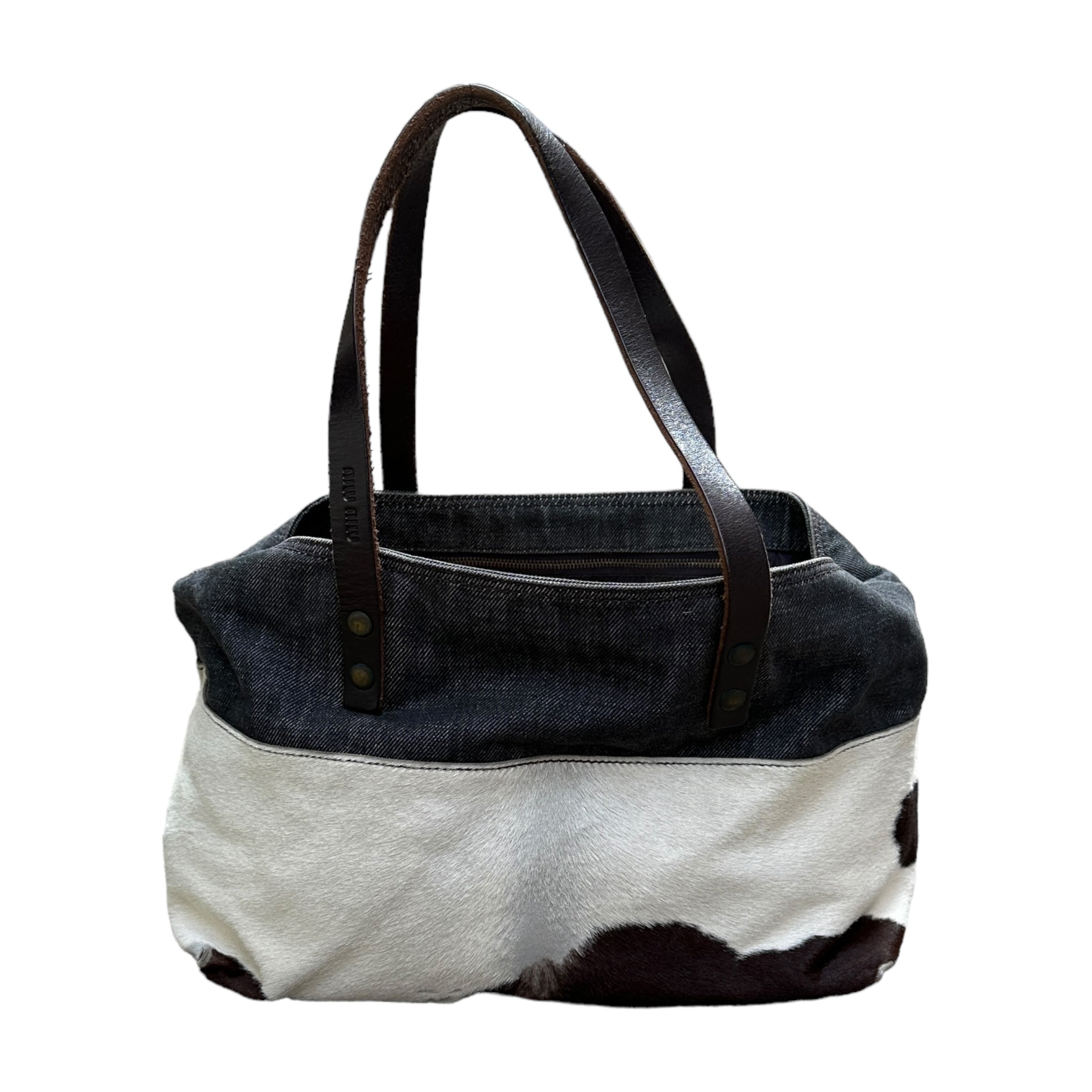 2000’s Cow Print Tote Bag