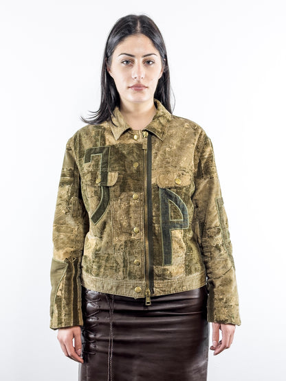 1990’s Corduroy Patchwork Jacket (46)