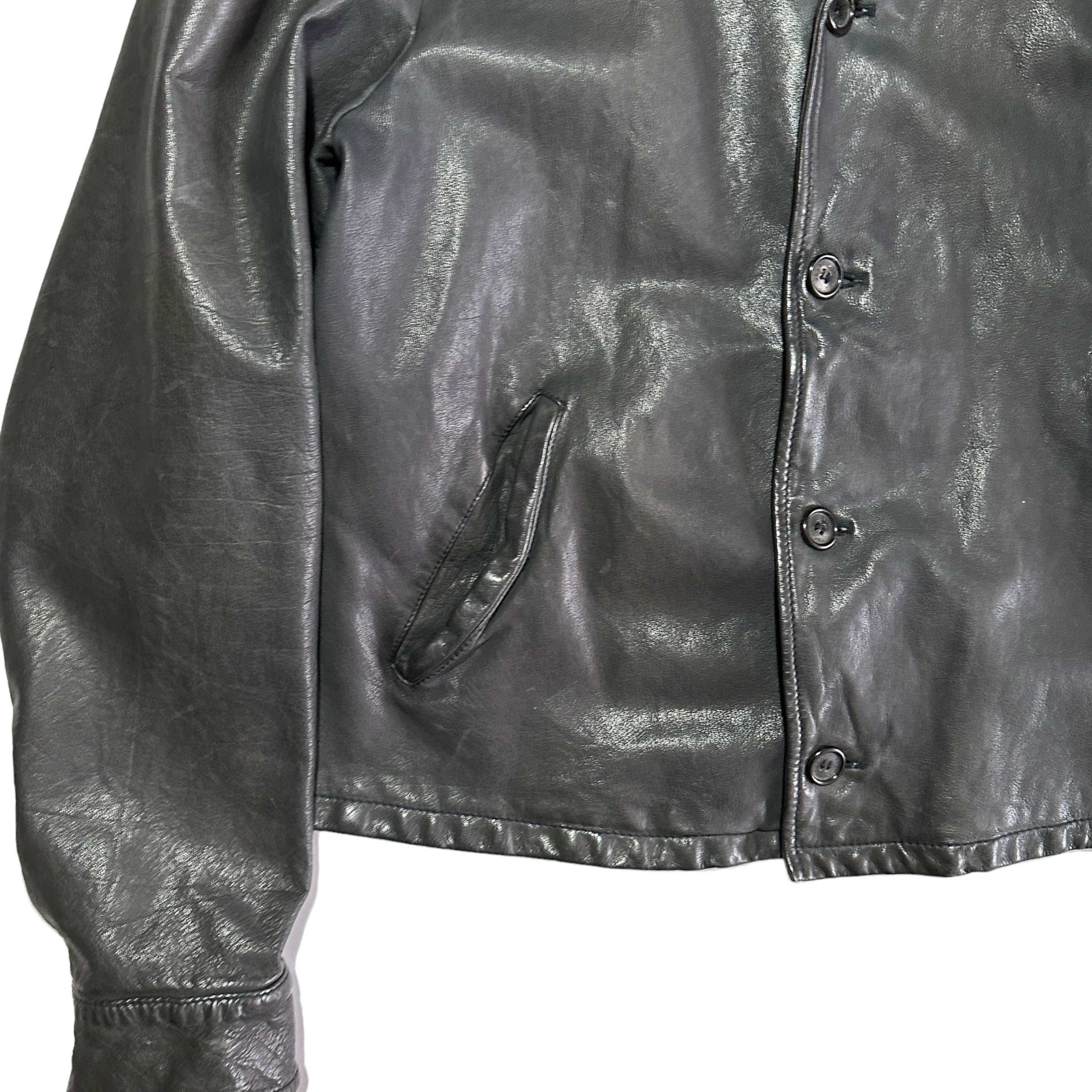 2005 Leather Biker Jacket (M)