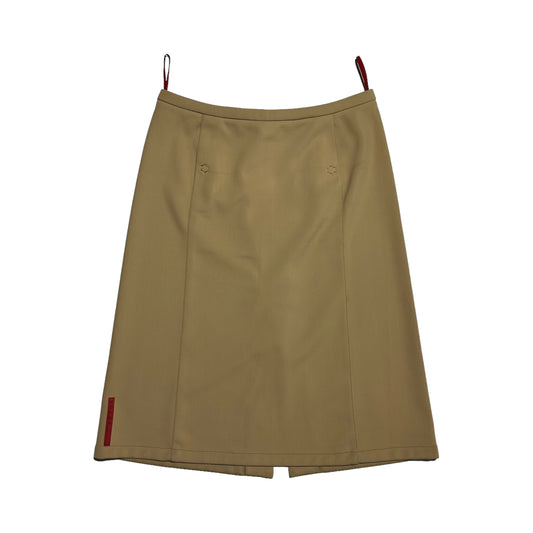 00's Prada Sport Adjustable Waist Skirt (37W)