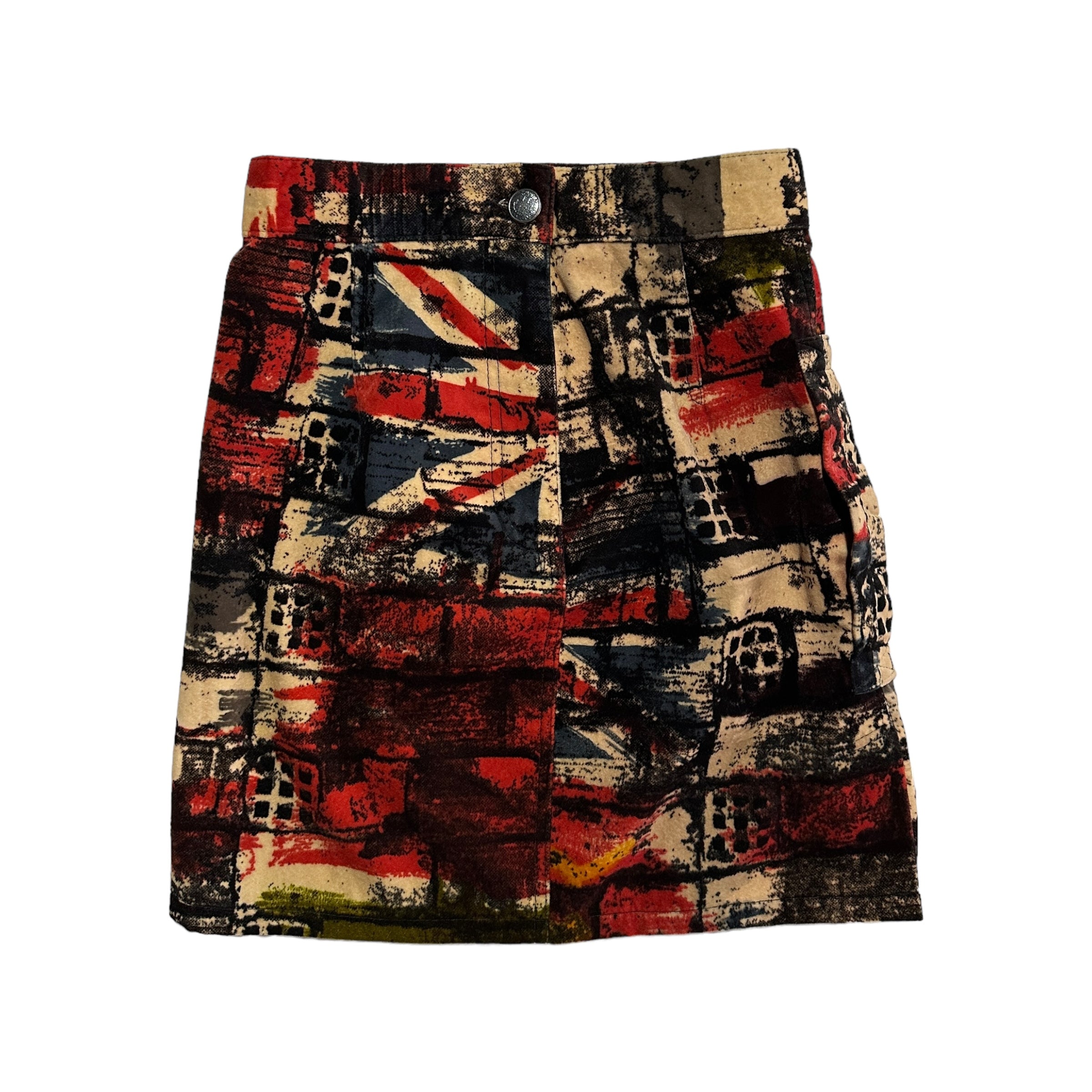 Fall 1997 Brick Wall Velvet Skirt (36)