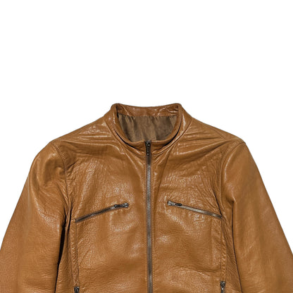 1990’s Bikkembergs Leather Biker Jacket (S)