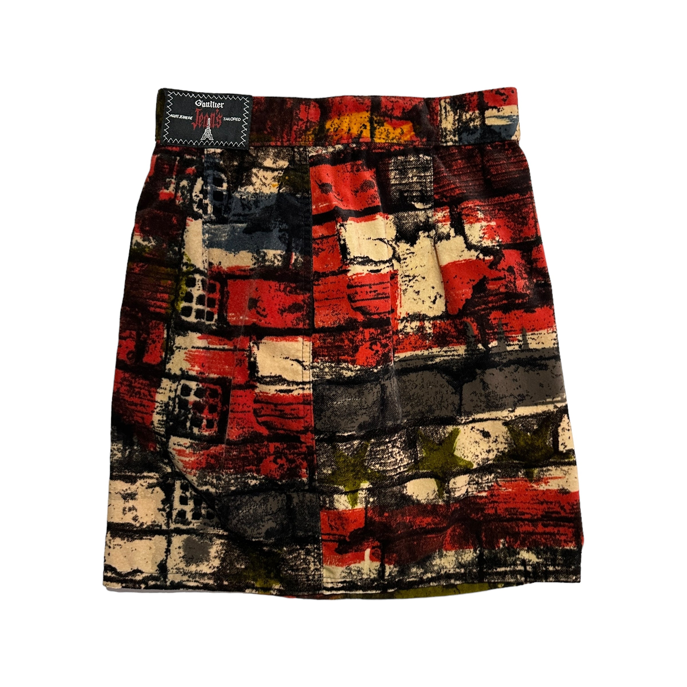 Fall 1997 Brick Wall Velvet Skirt (36)