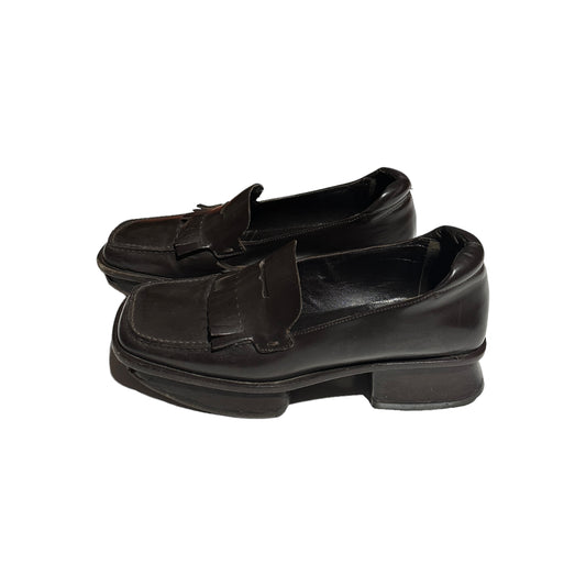 S/S 1999 Prada Brown
Leather Shoes (36)