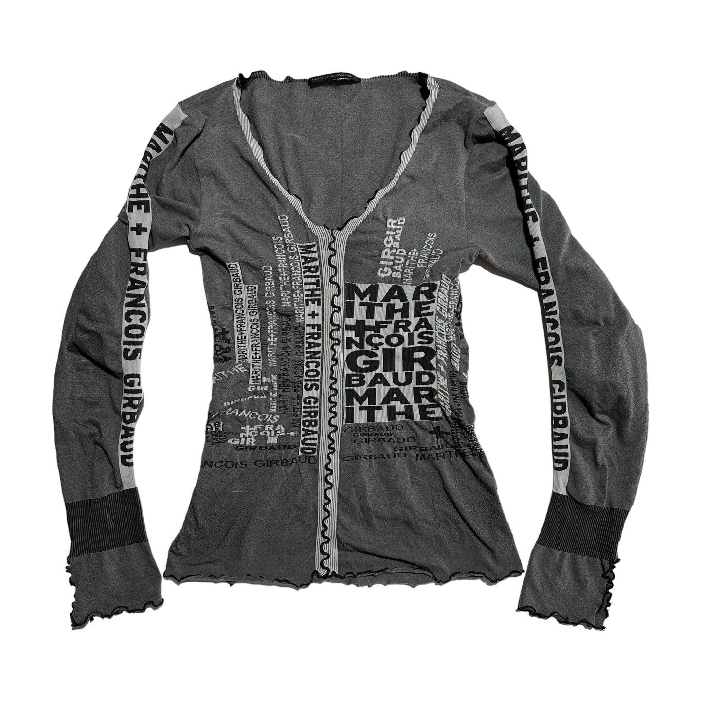 00's Marithé François Girbaud Longsleeve Top (S-L)