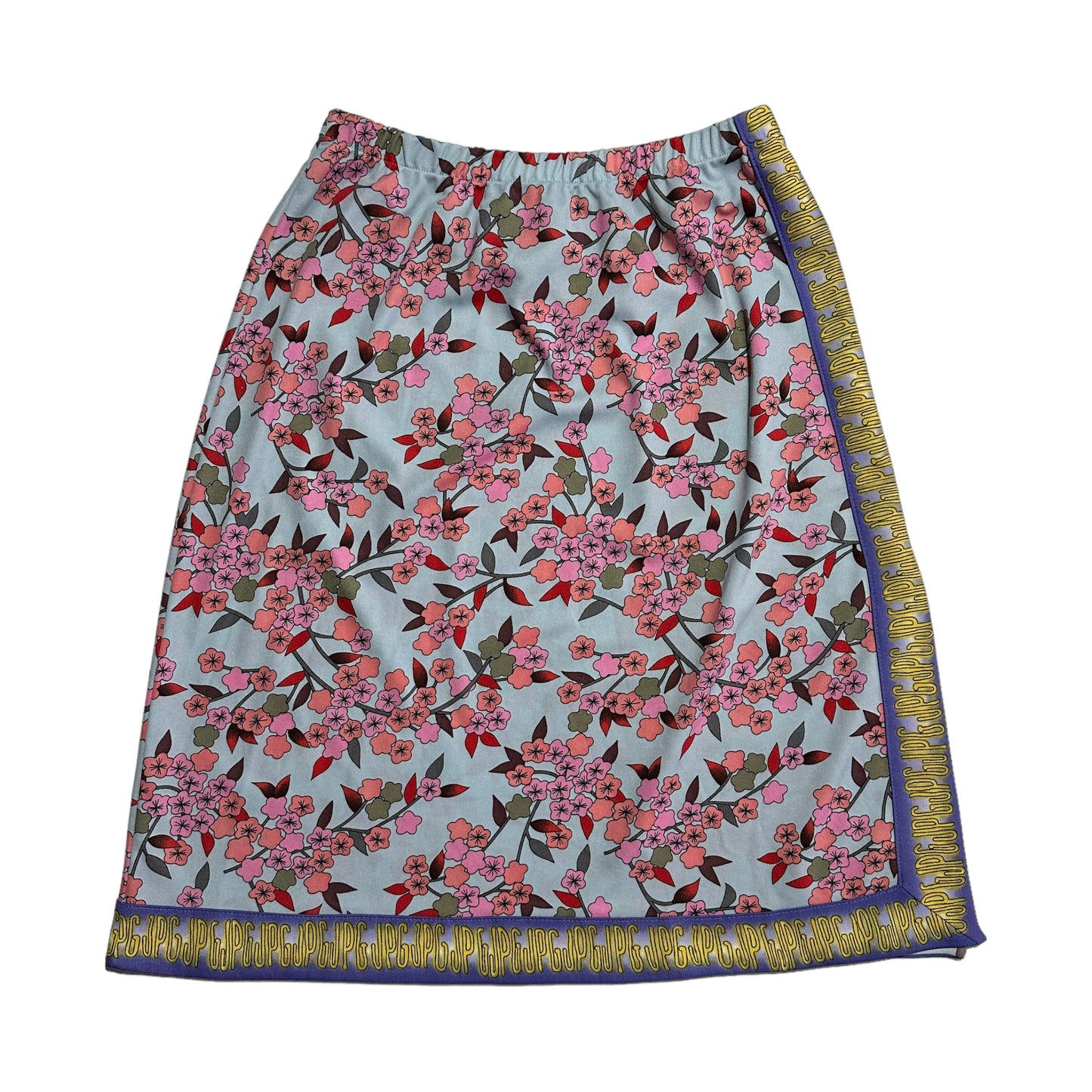 2003 Jean Paul Gaultier Floral Print Skirt (M)
