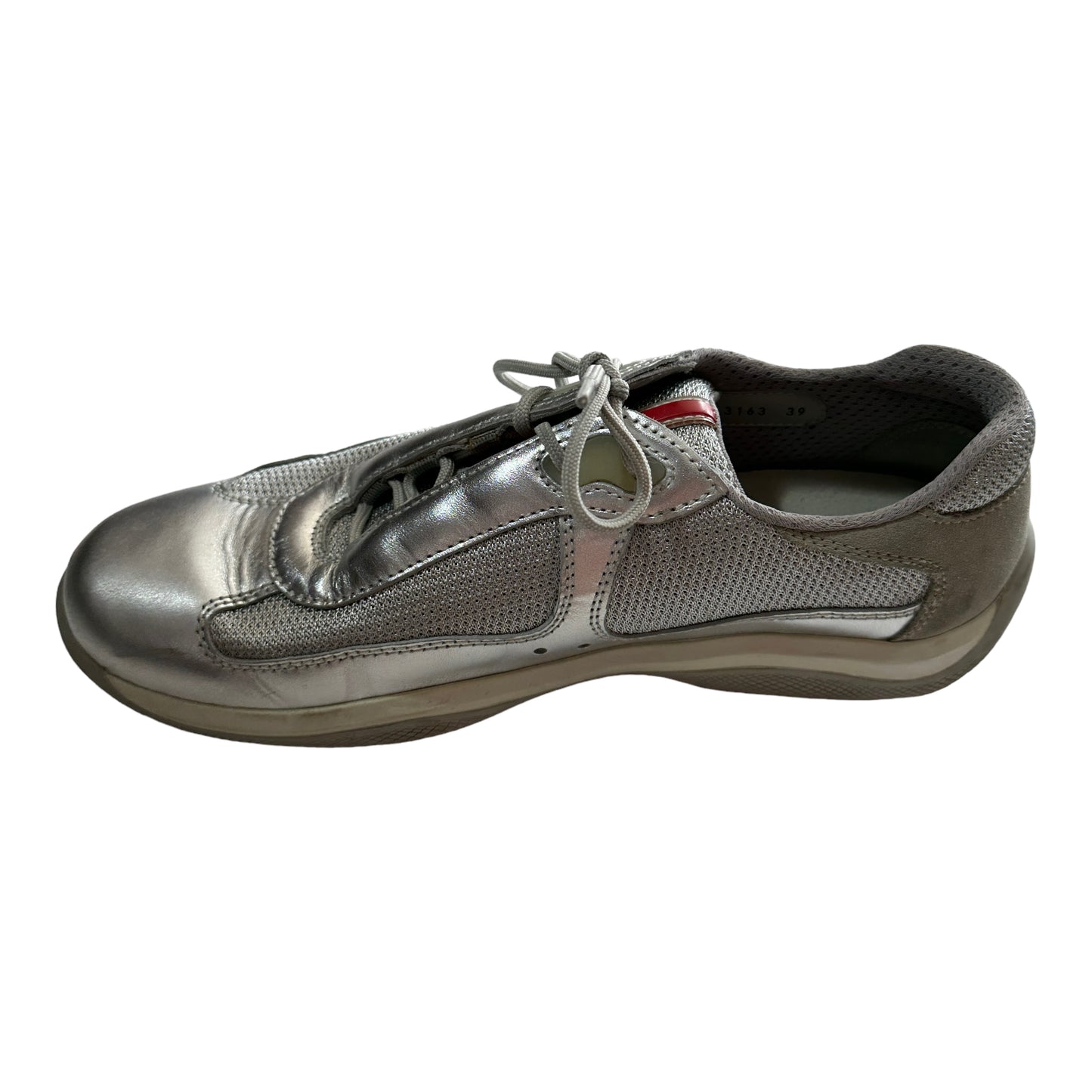 00's Prada America´s Cup Silver Shoes (39EU)