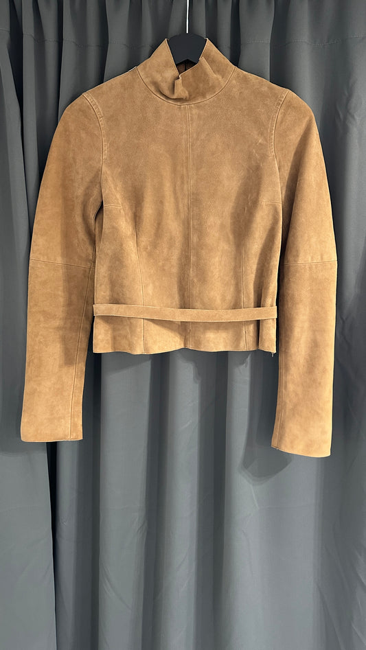 Late 90’s leather top (M)