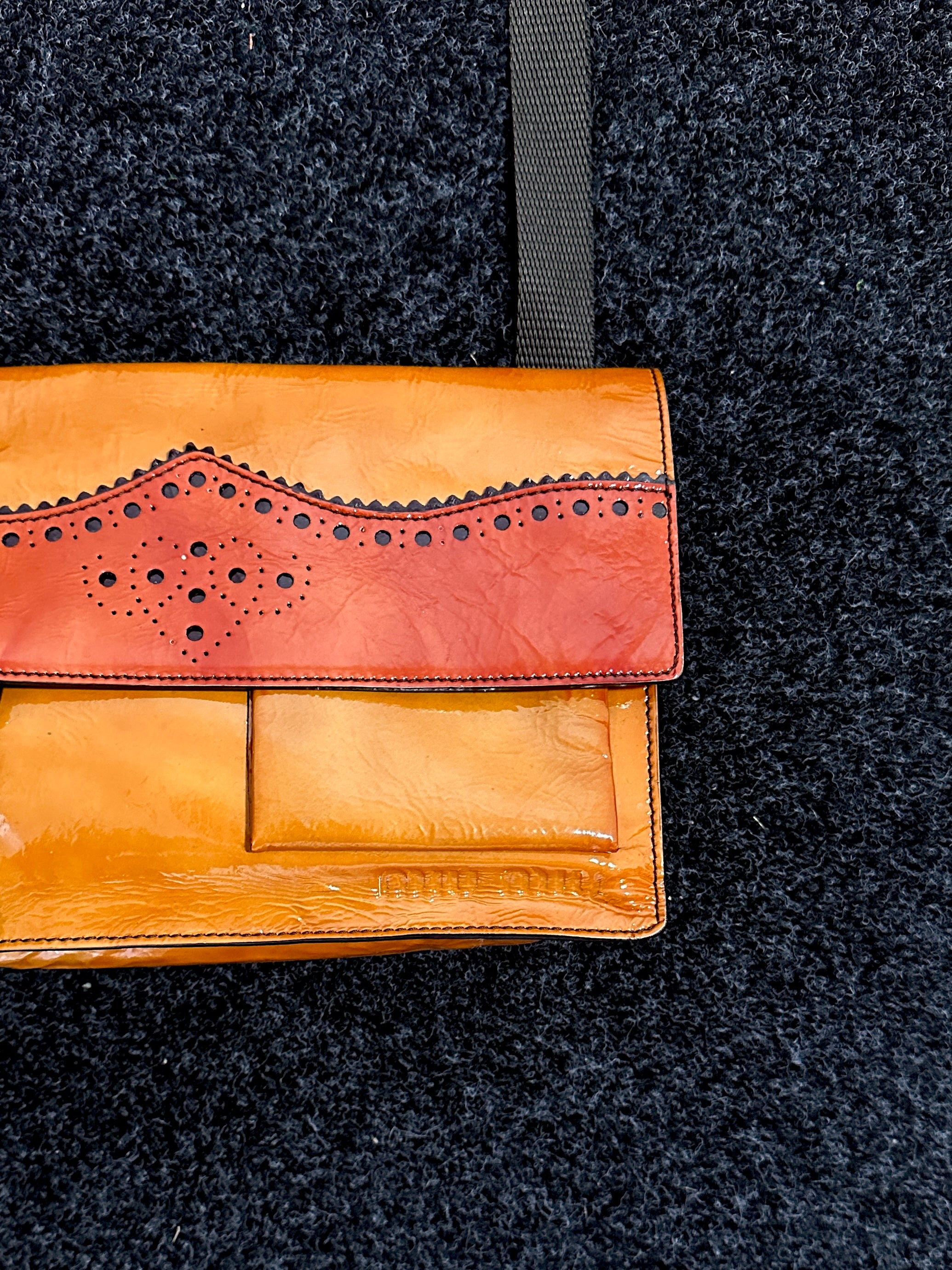 F/W 1999 Patent Leather Crossbody Bag