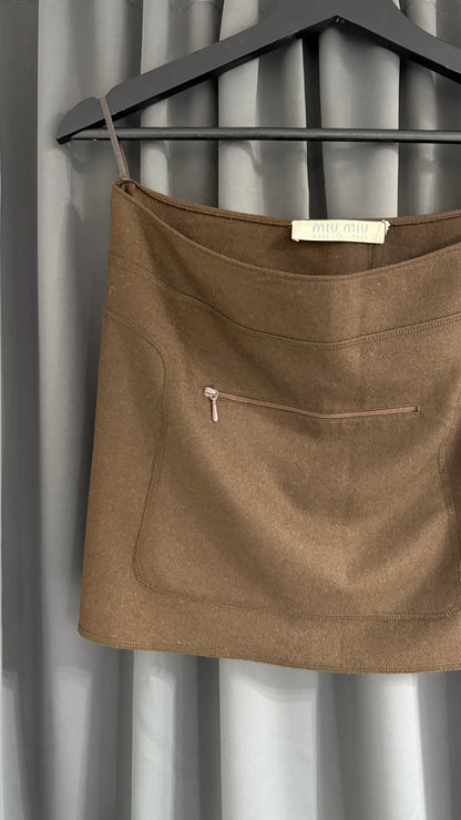 F/W 1999 Miu Miu Mini Skirt (37W)