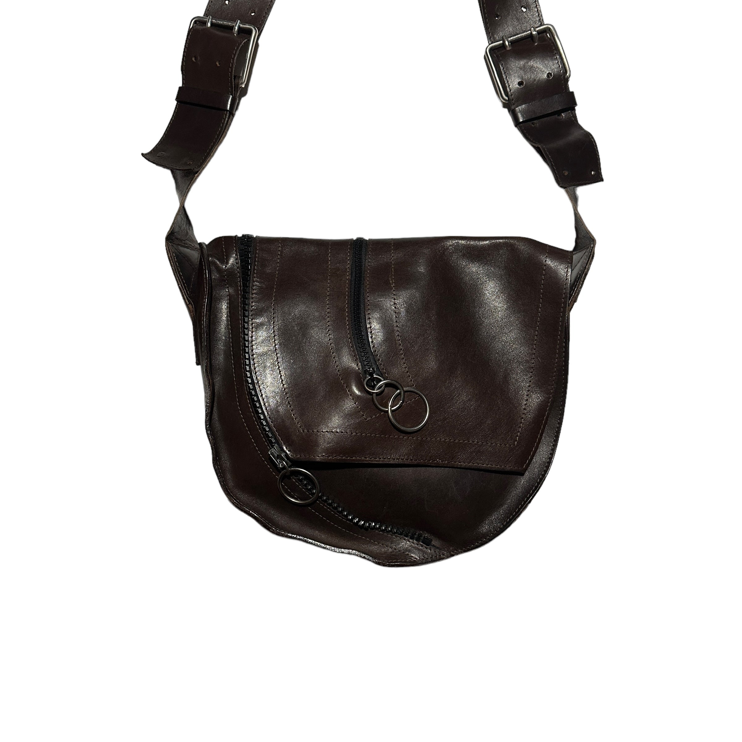 2000's Leather Shoulder Bag