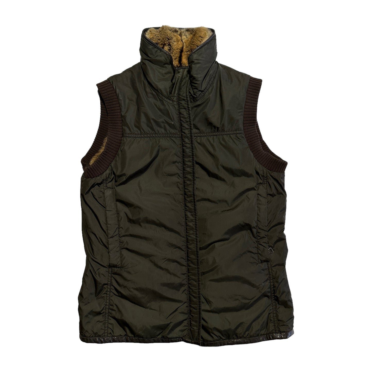 2000’s Prada Hamster Fur Reversible Vest (42)