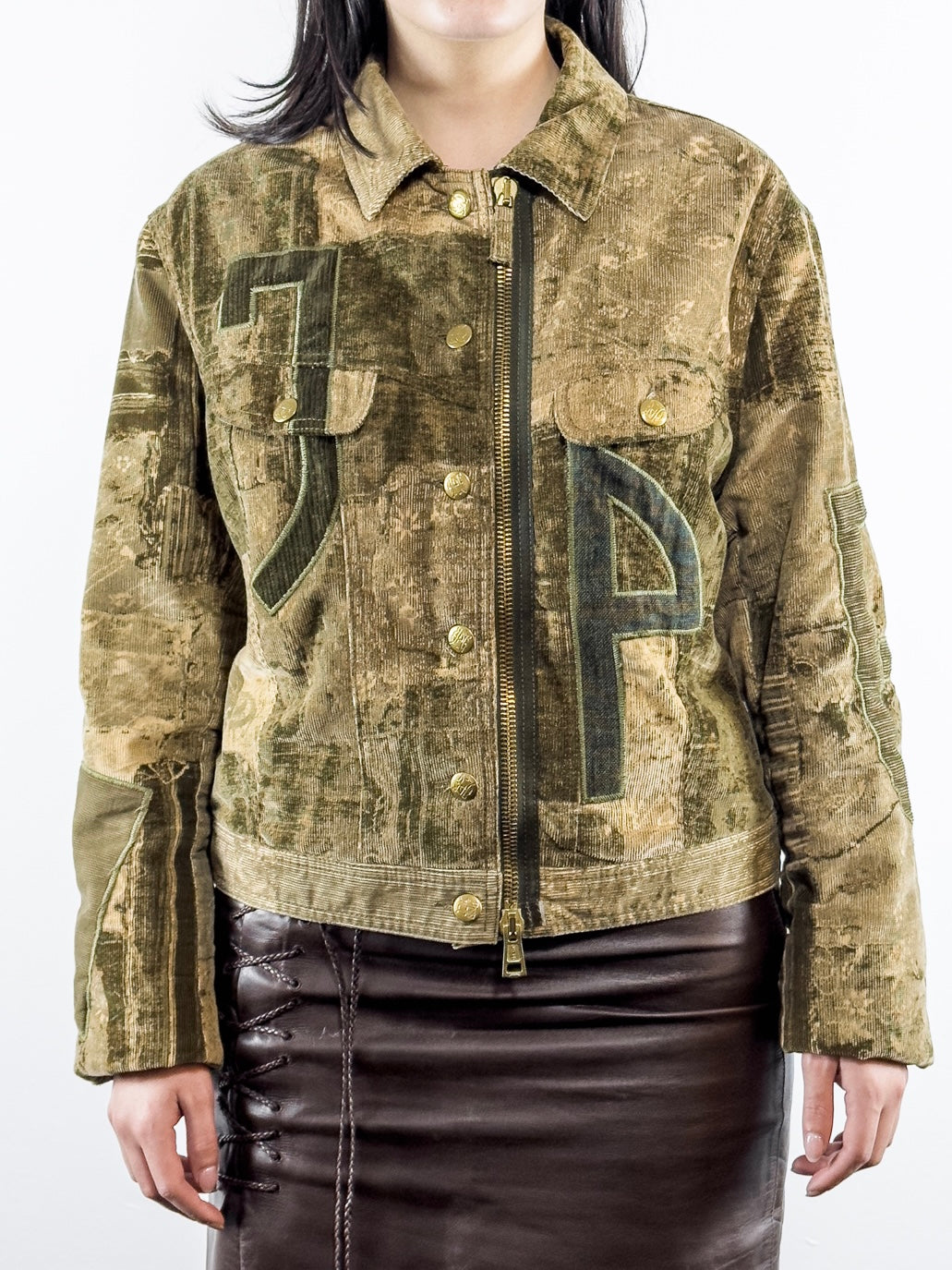 1990’s Corduroy Patchwork Jacket (46)