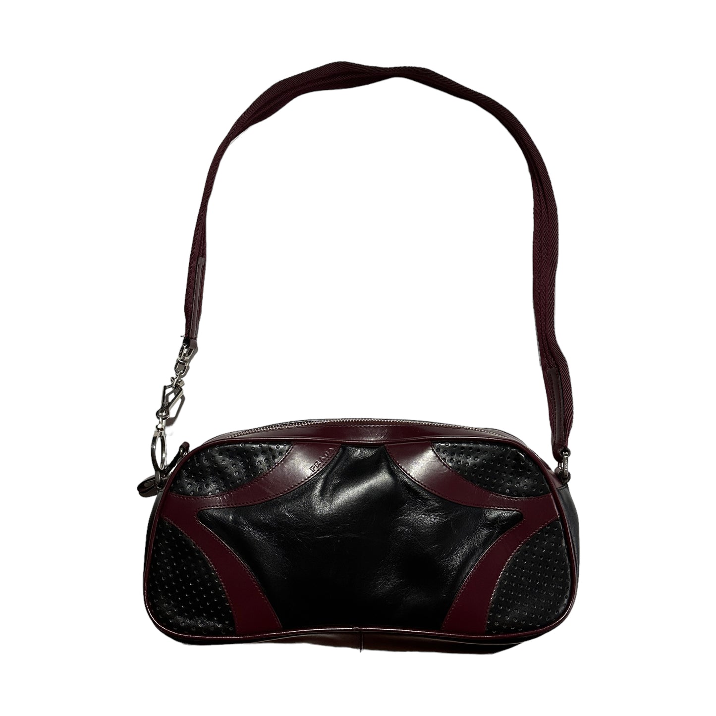 S/S 2000 Prada Leather Bowling Bag