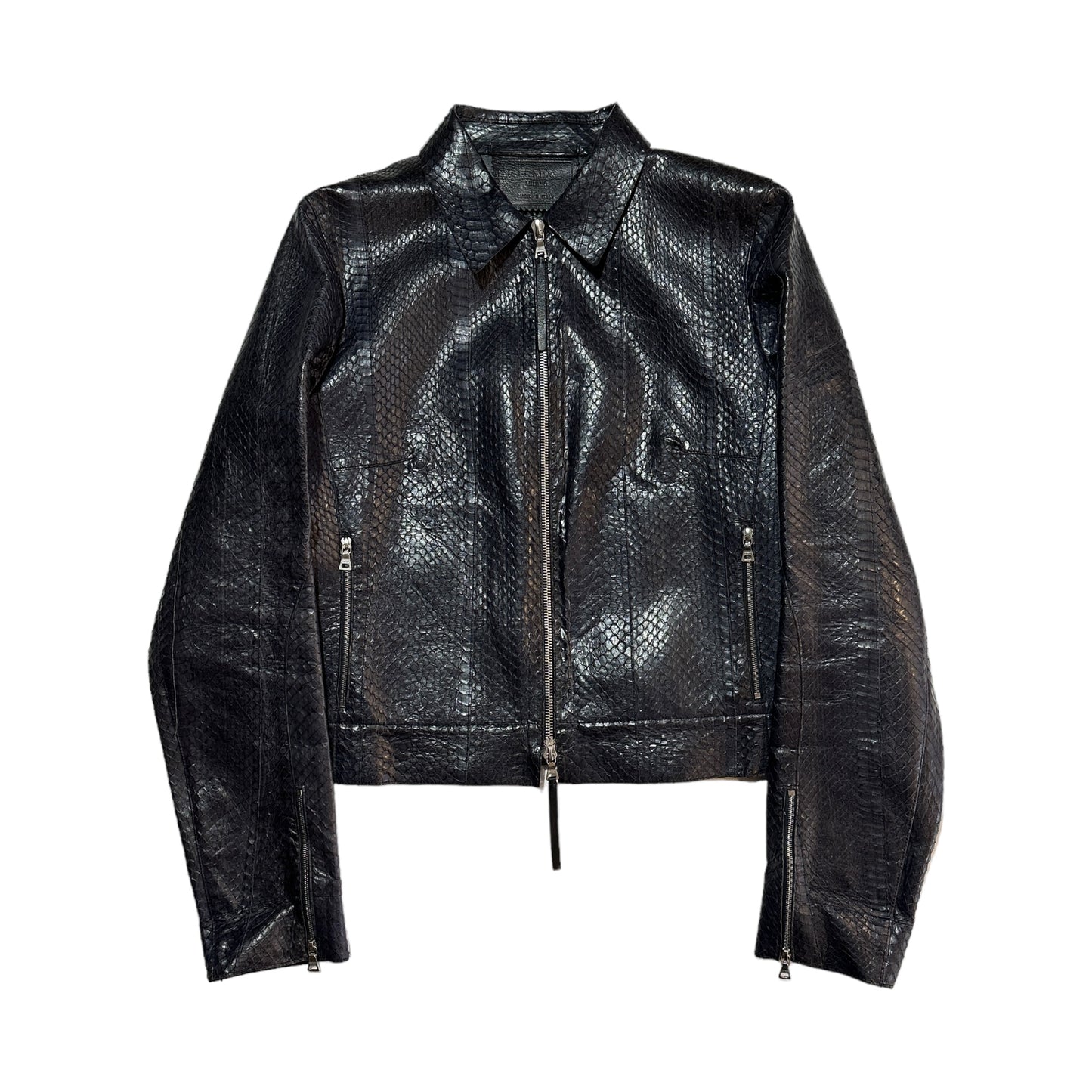 F/W 1999 Prada Python Leather Jacket