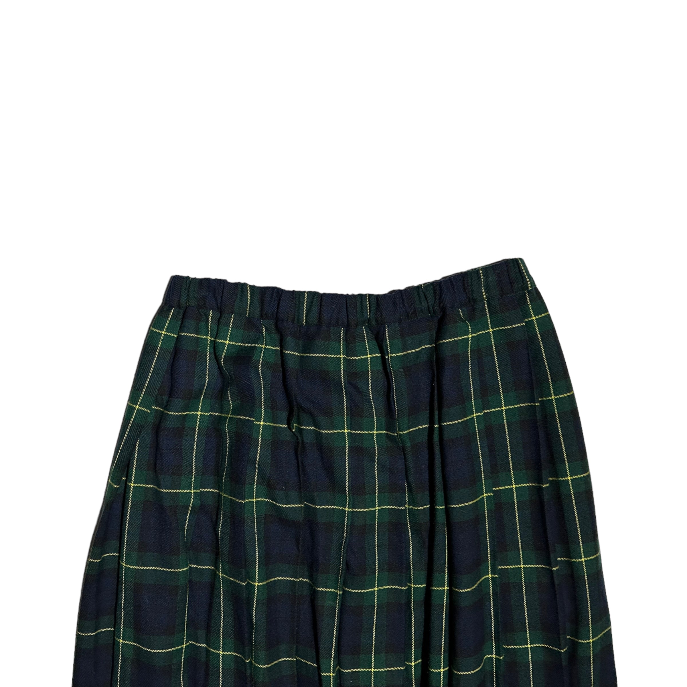 2000's Plaid Pleated Skirt (37W)