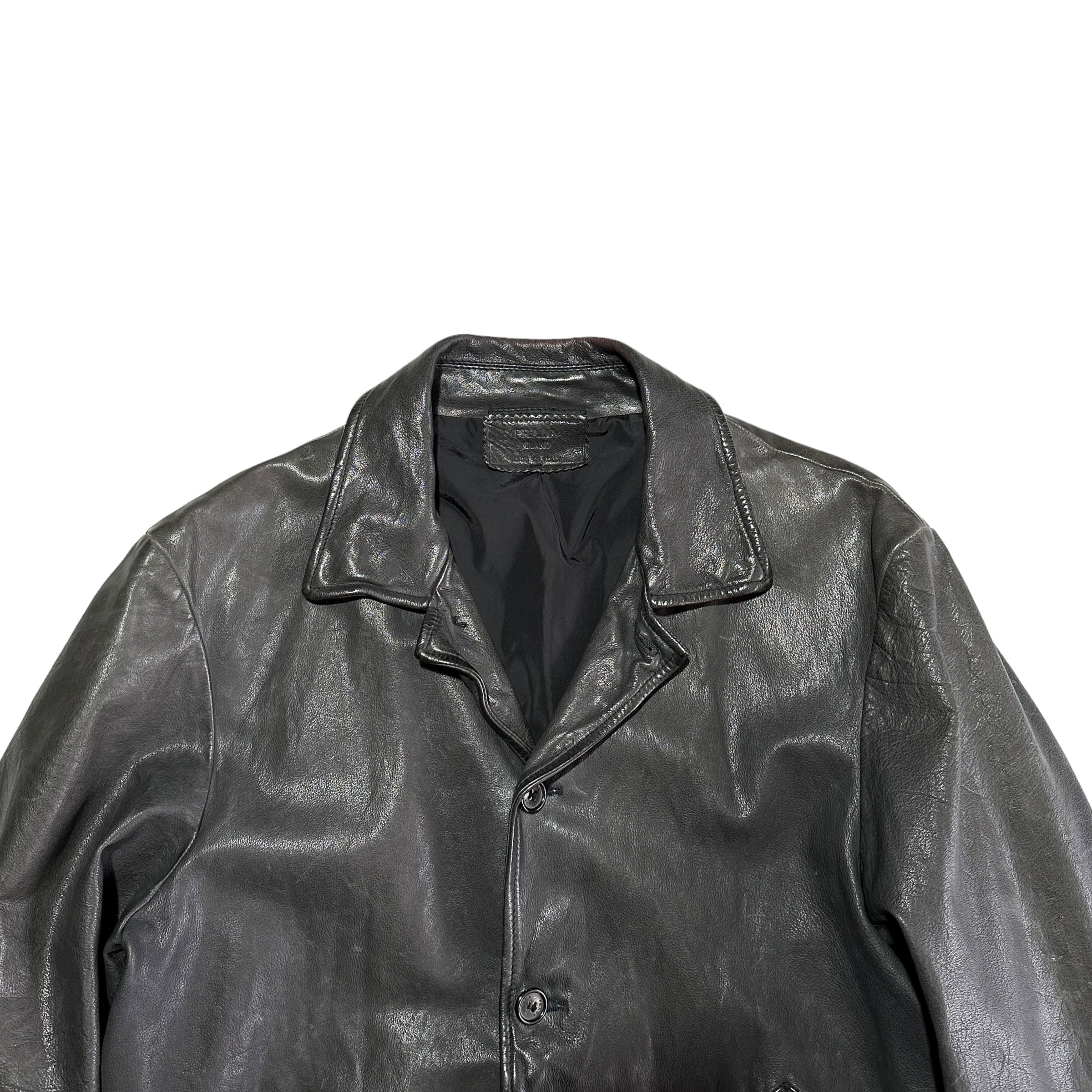 2005 Leather Biker Jacket (M)