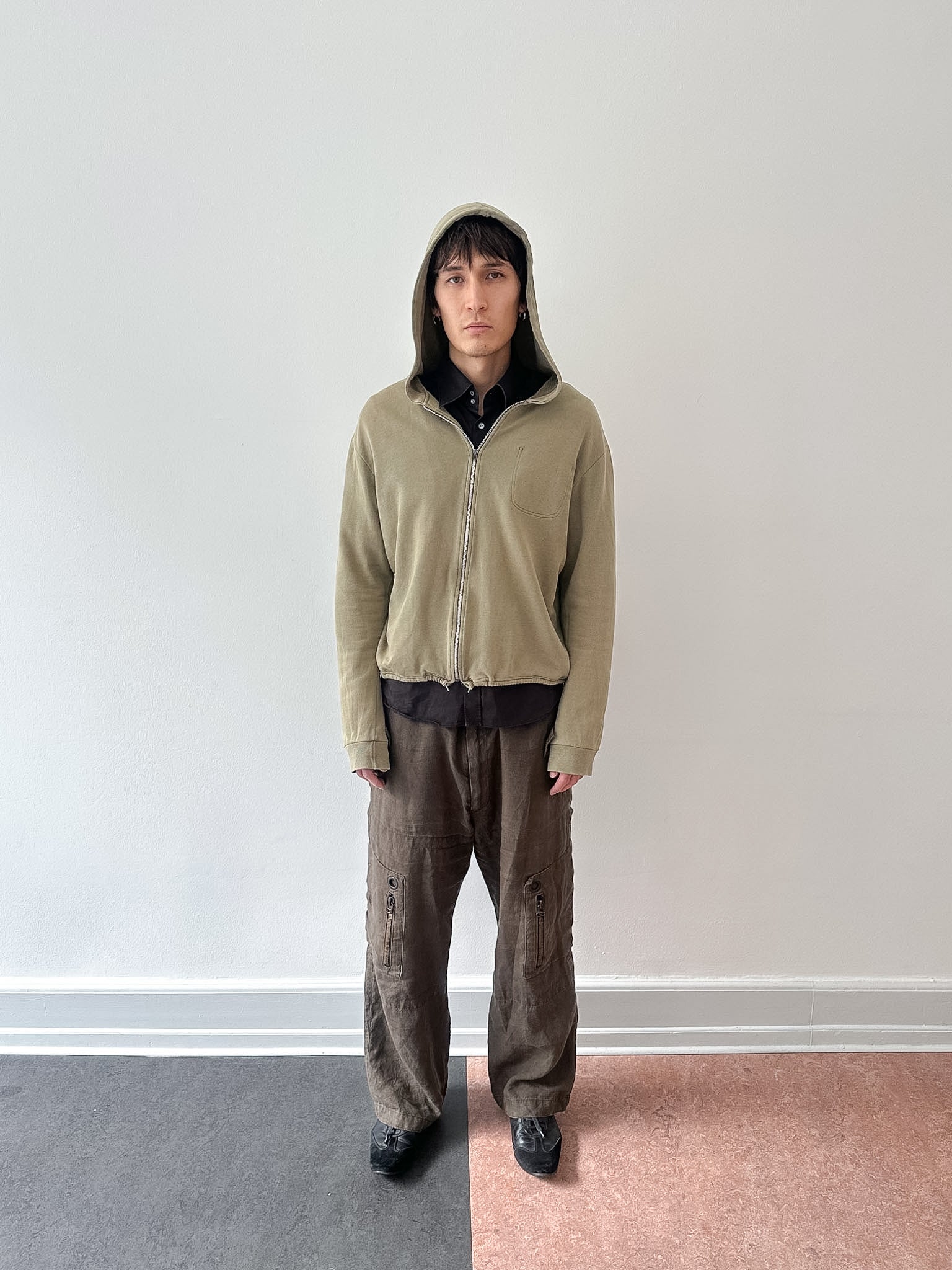 Yohji Yamamoto early 00´s green cargo pants
