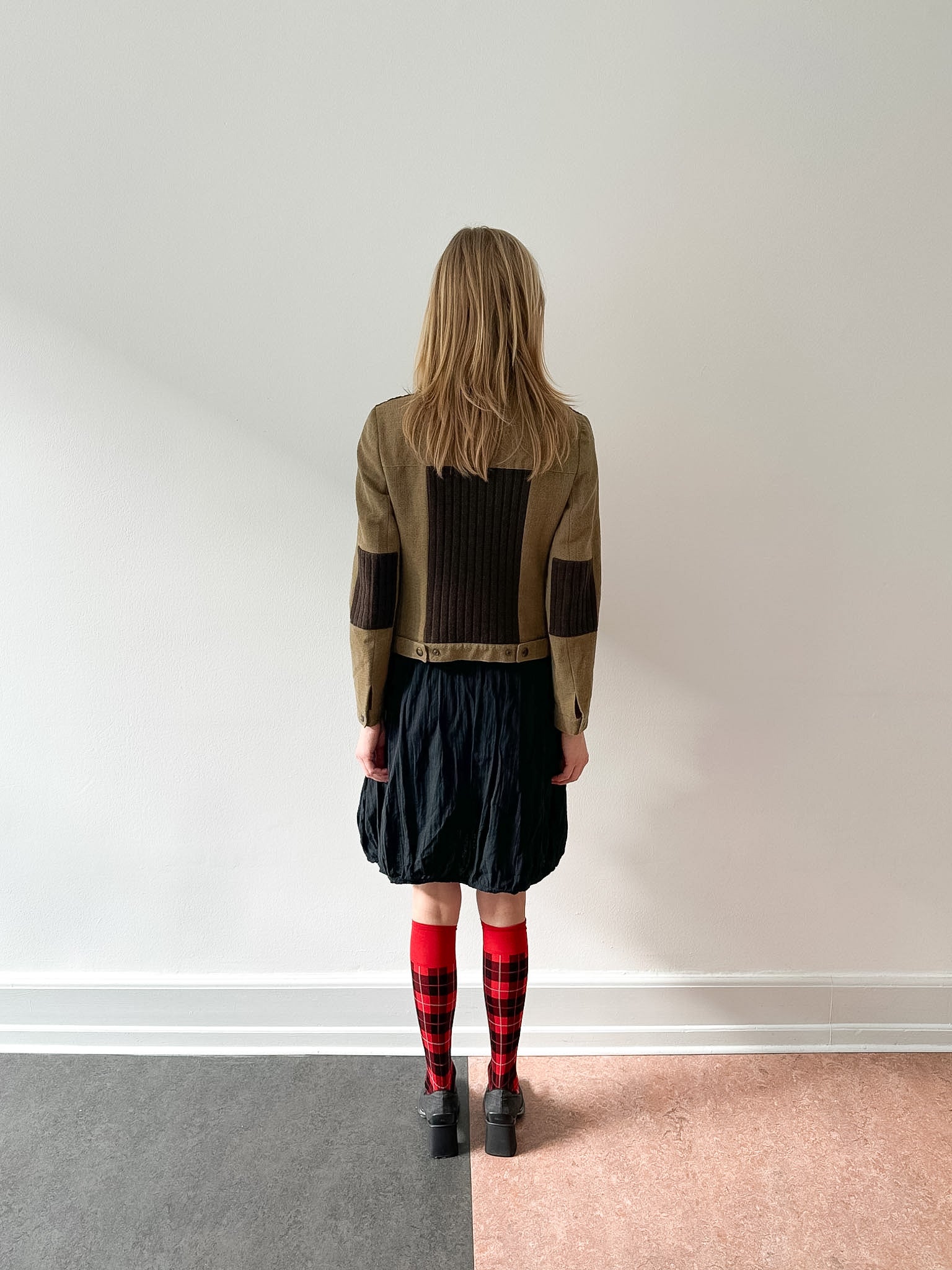 Miu Miu f/w 1999 green jacket
