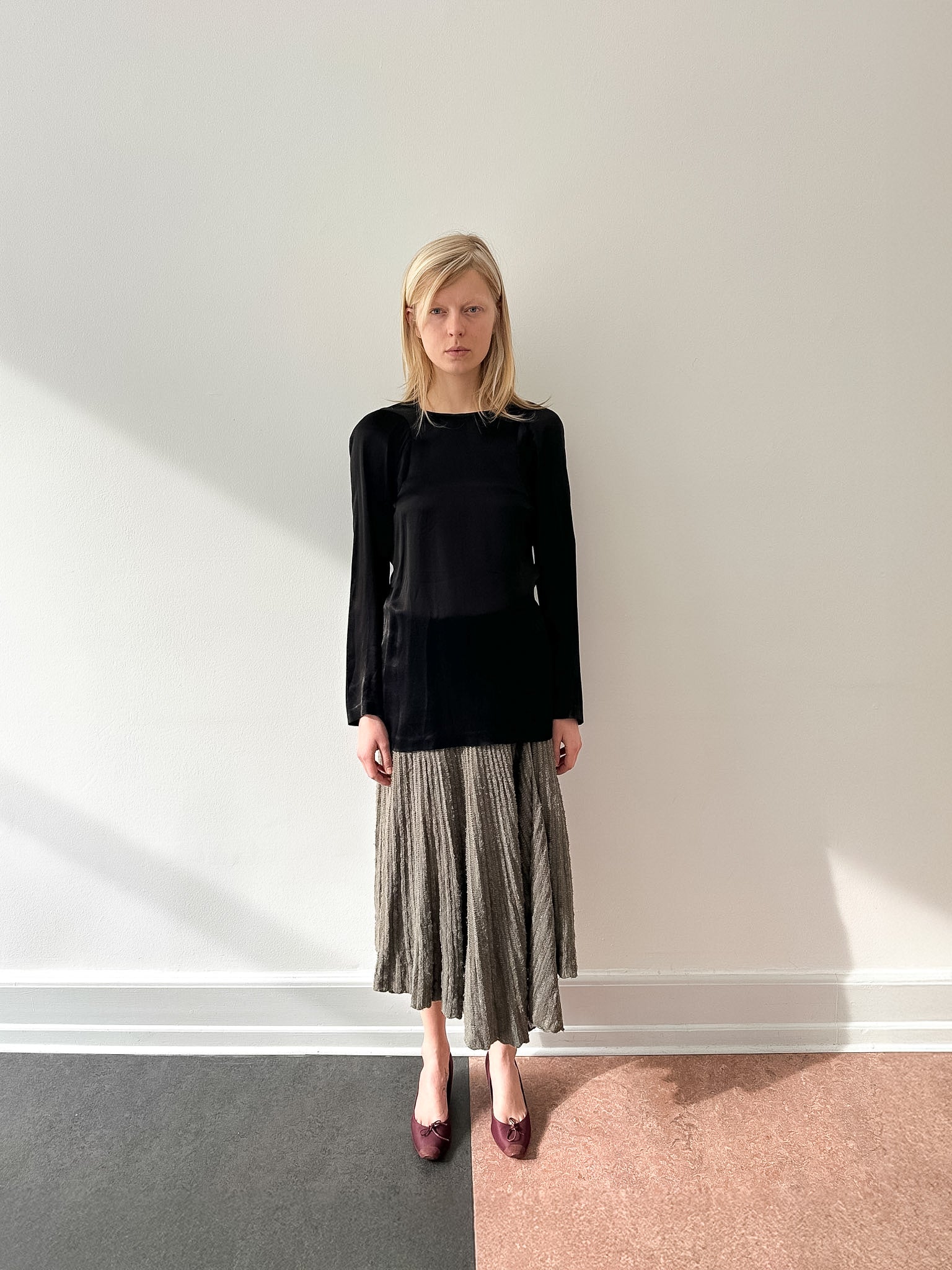 Label Under Construction early 00´s grey skirt