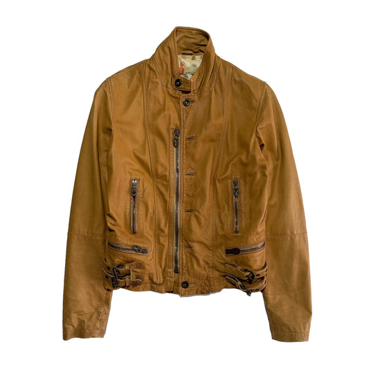 2000's Leather Jacket (L)