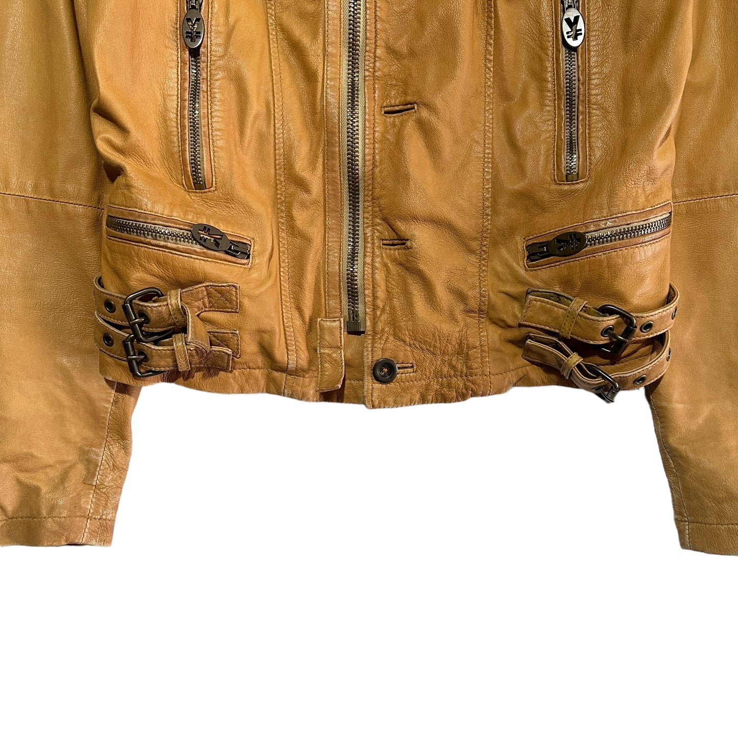 2000's Leather Jacket (L)