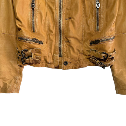 2000's Leather Jacket (L)