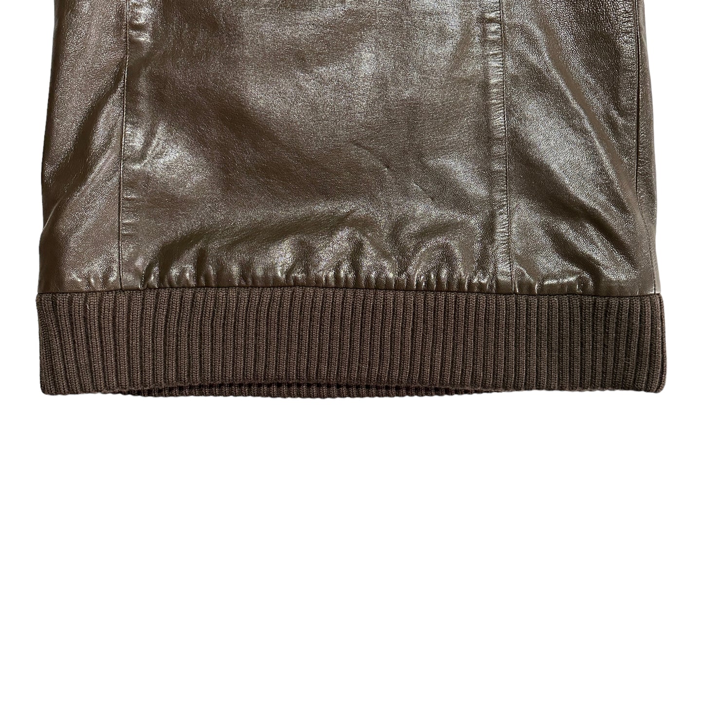 F/W 1999 Miu Miu Leather Skirt (W41)