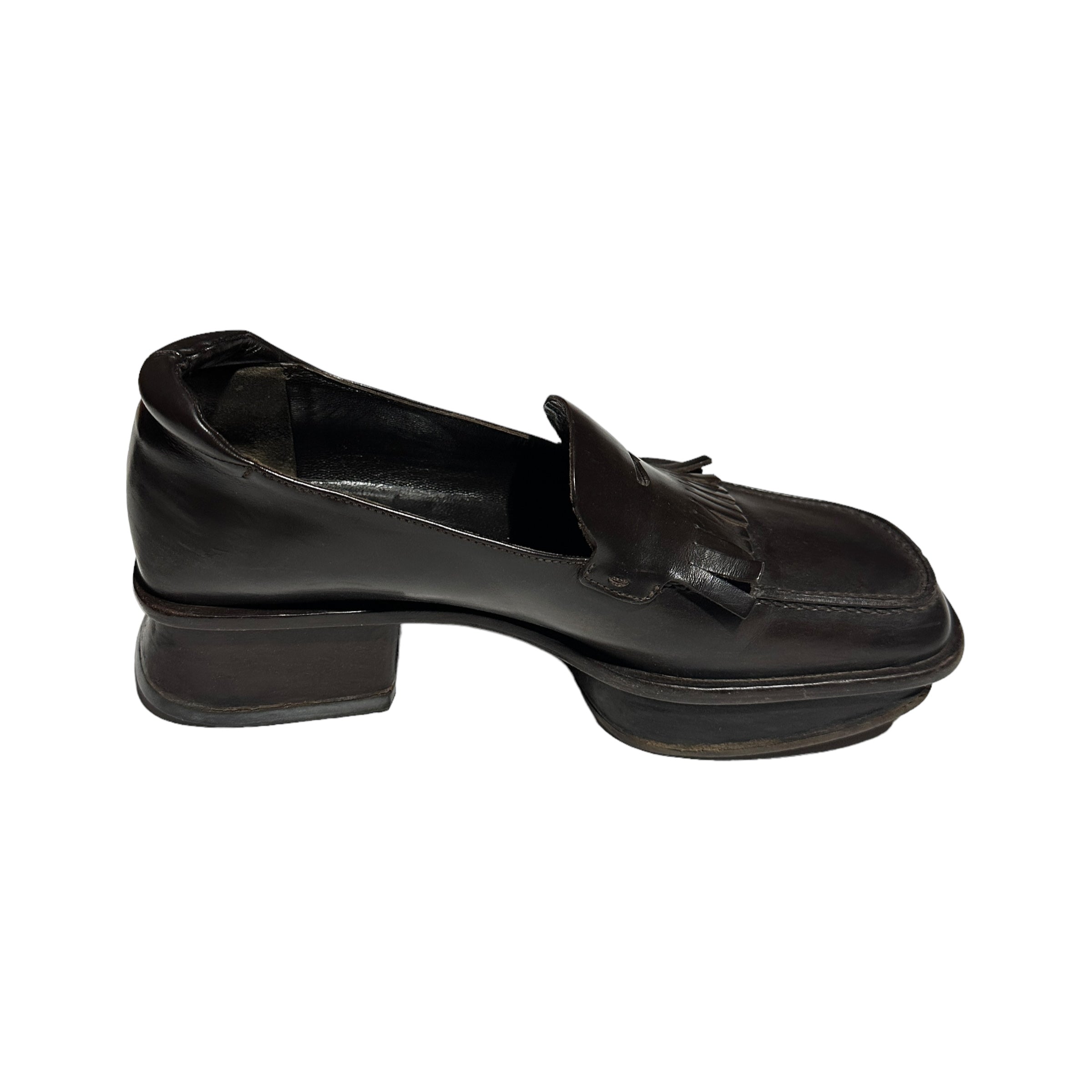 S/S 1999 Brown
Leather Shoes (36)