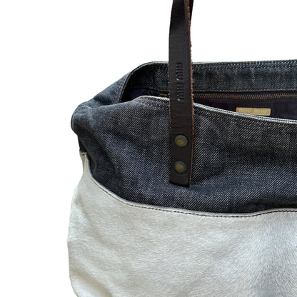2000’s Cow Print Tote Bag