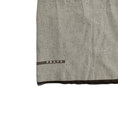 S/S 1999 Runaway Prada Linen Skirt (32W)