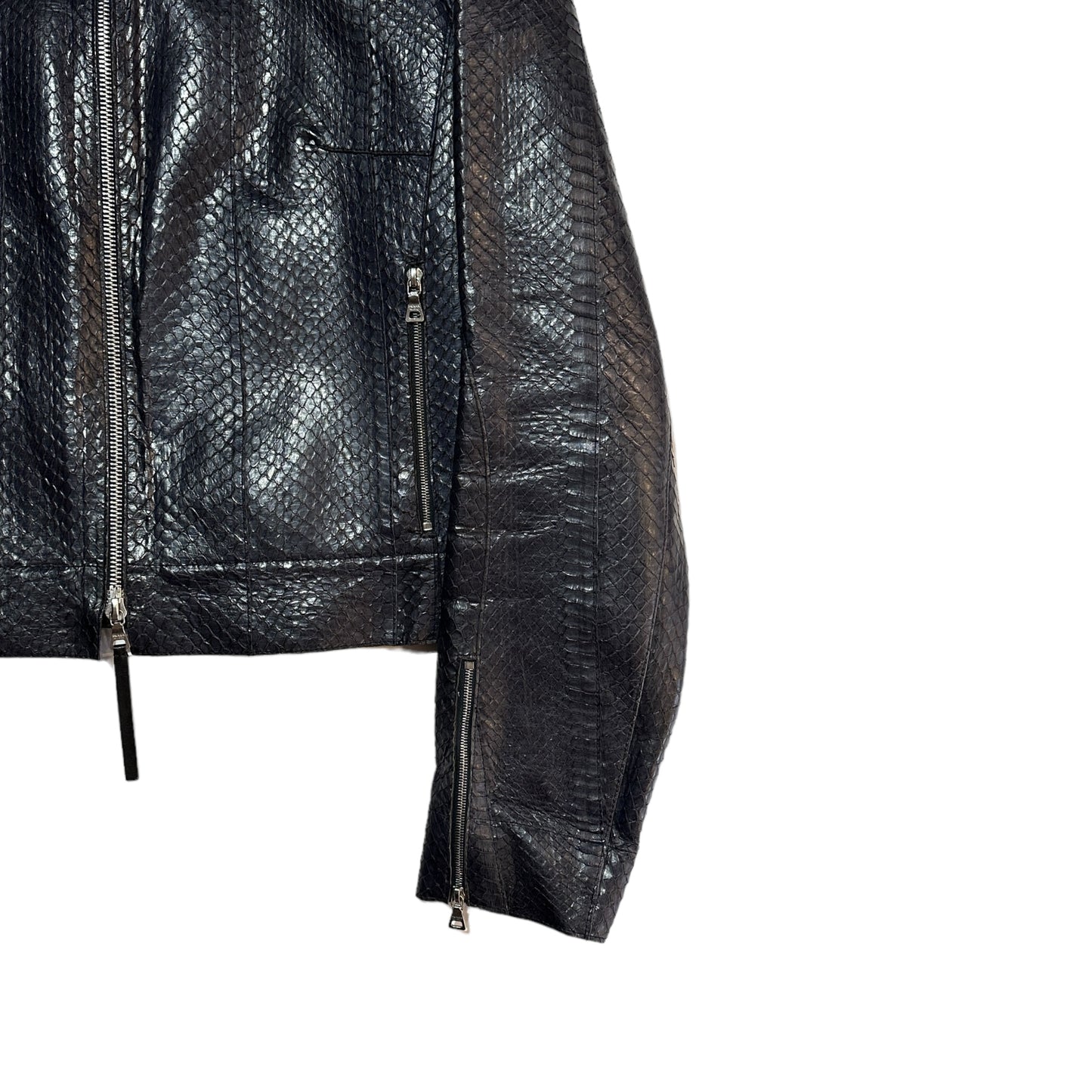 F/W 1999 Prada Python Leather Jacket