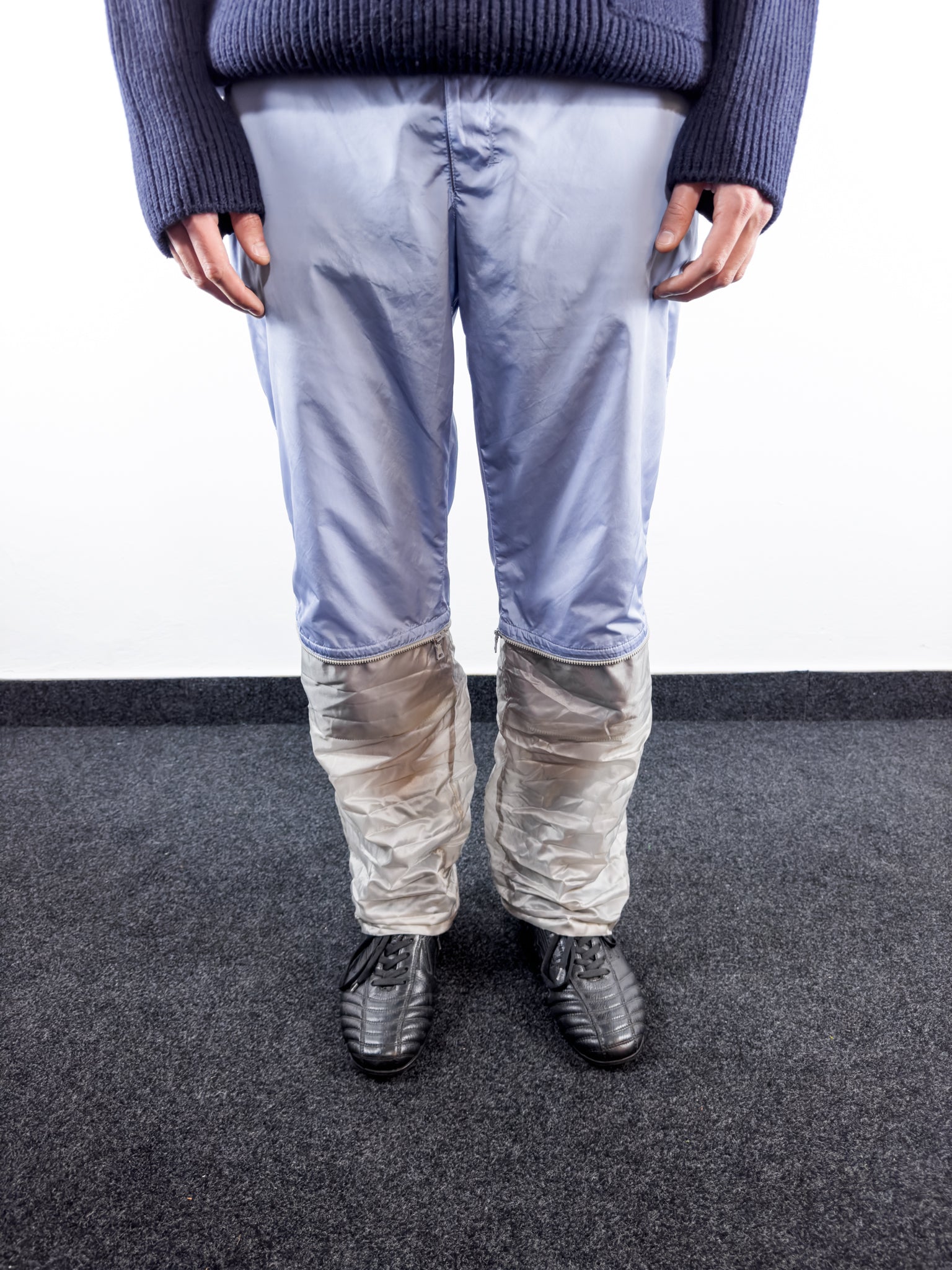 S/S 2000 Foldable Tech Nylon Pants (L)