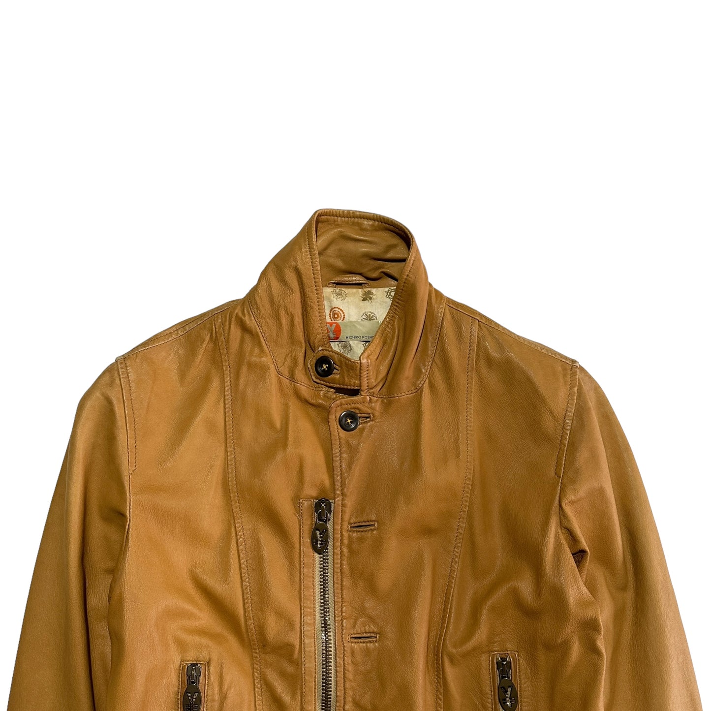 2000's Leather Jacket (L)