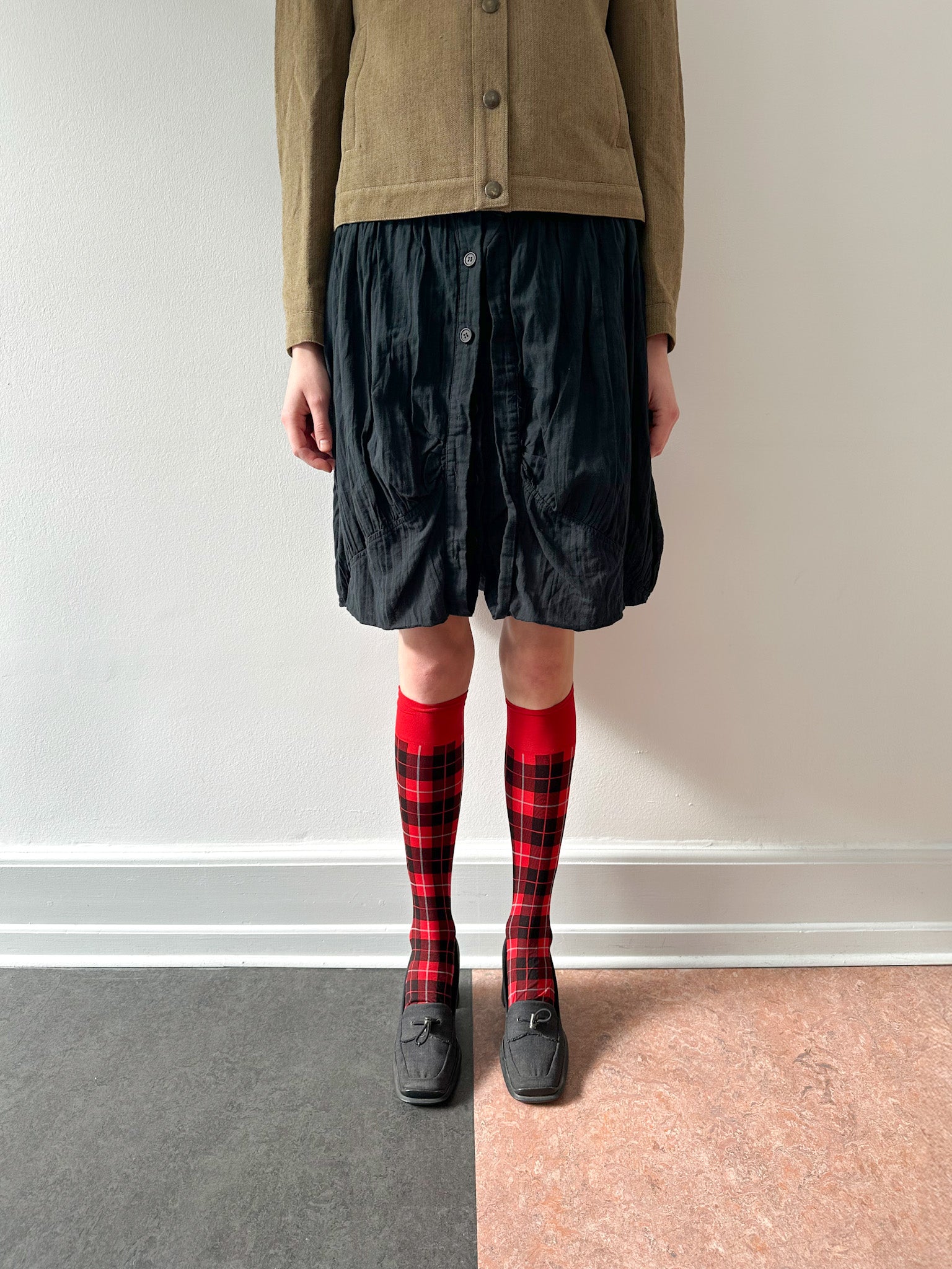 Hussein Chalayan early 00´s black skirt