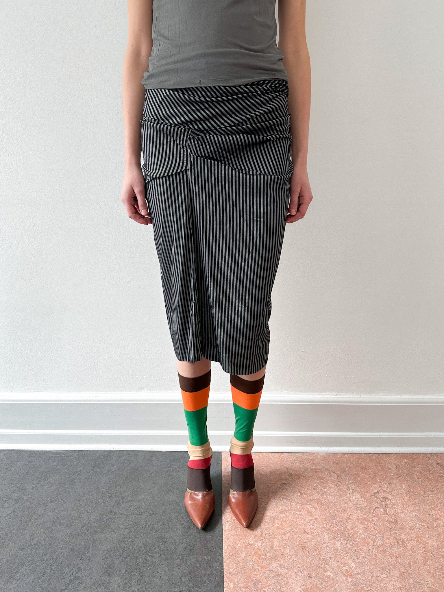 Tim Van Steenbergen early 00´s striped skirt