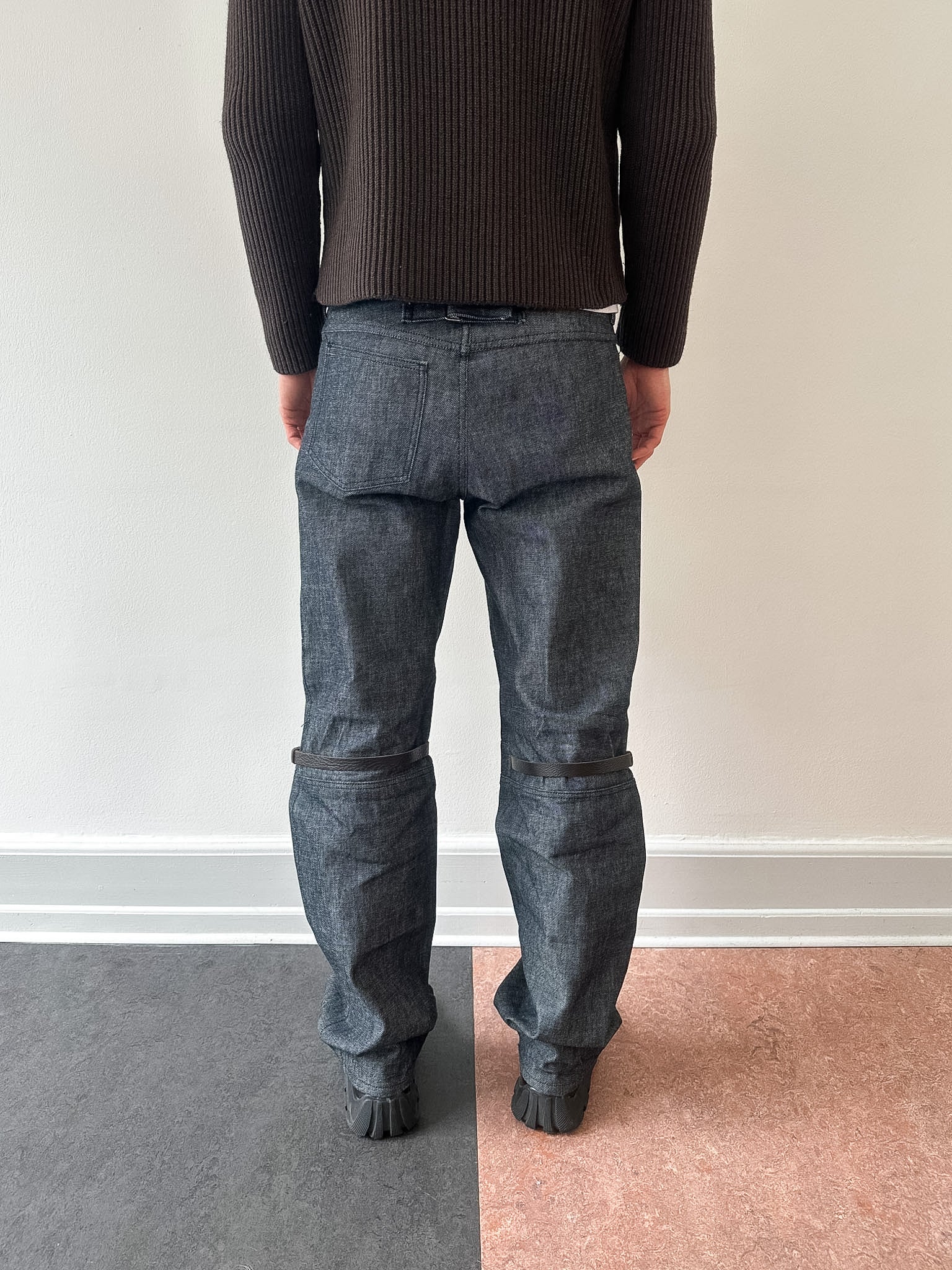 Neil Barrett f/w 2001 denim pants
