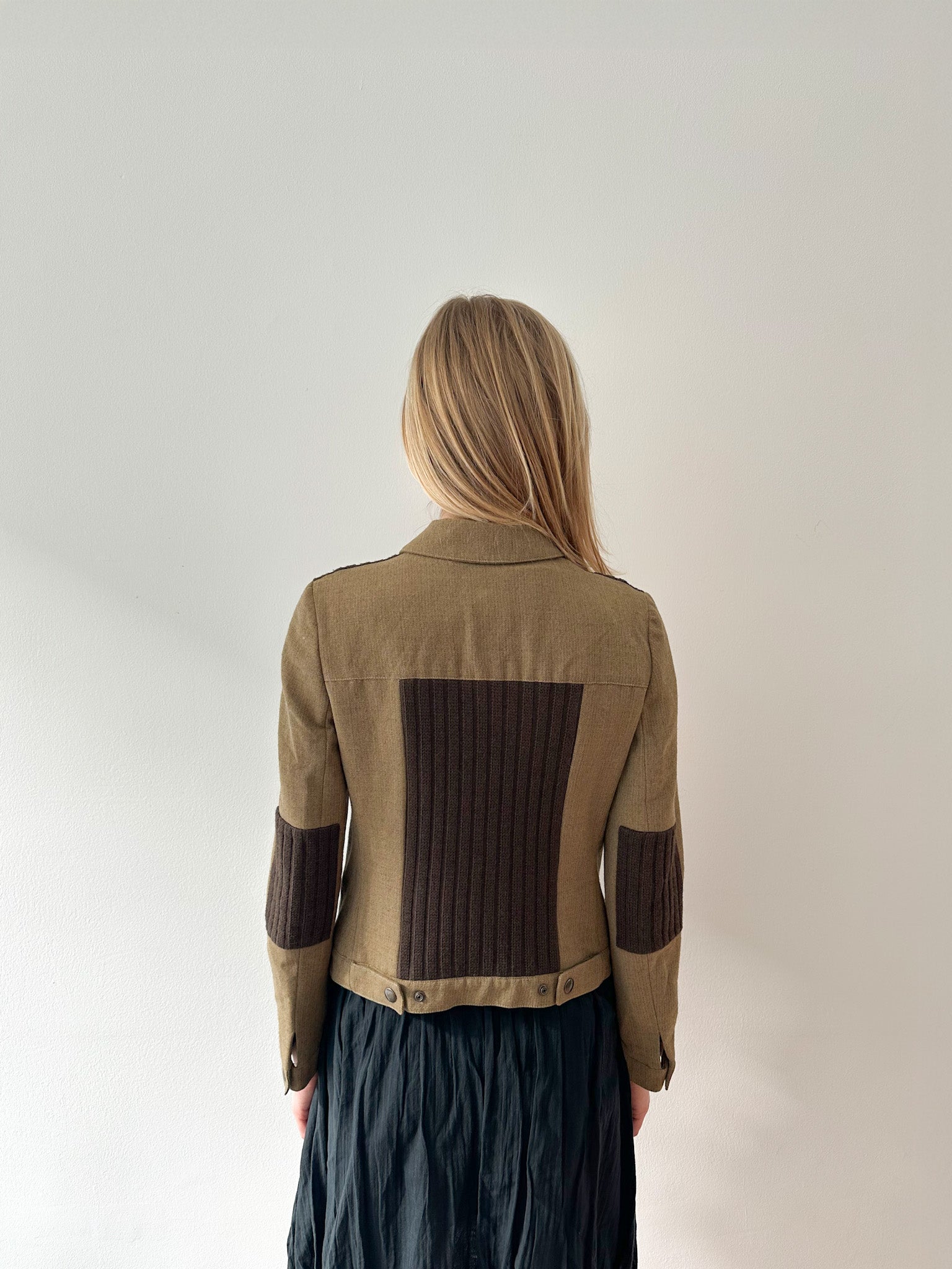 Miu Miu f/w 1999 green jacket