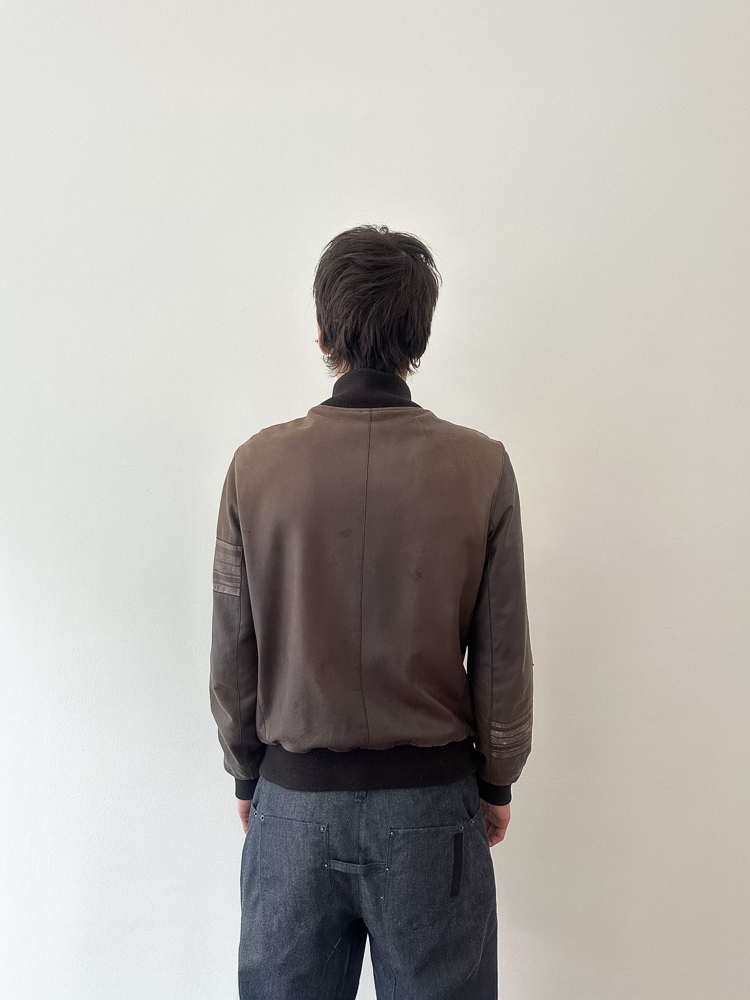 Neil Barrett early 00´s brown leather jacket