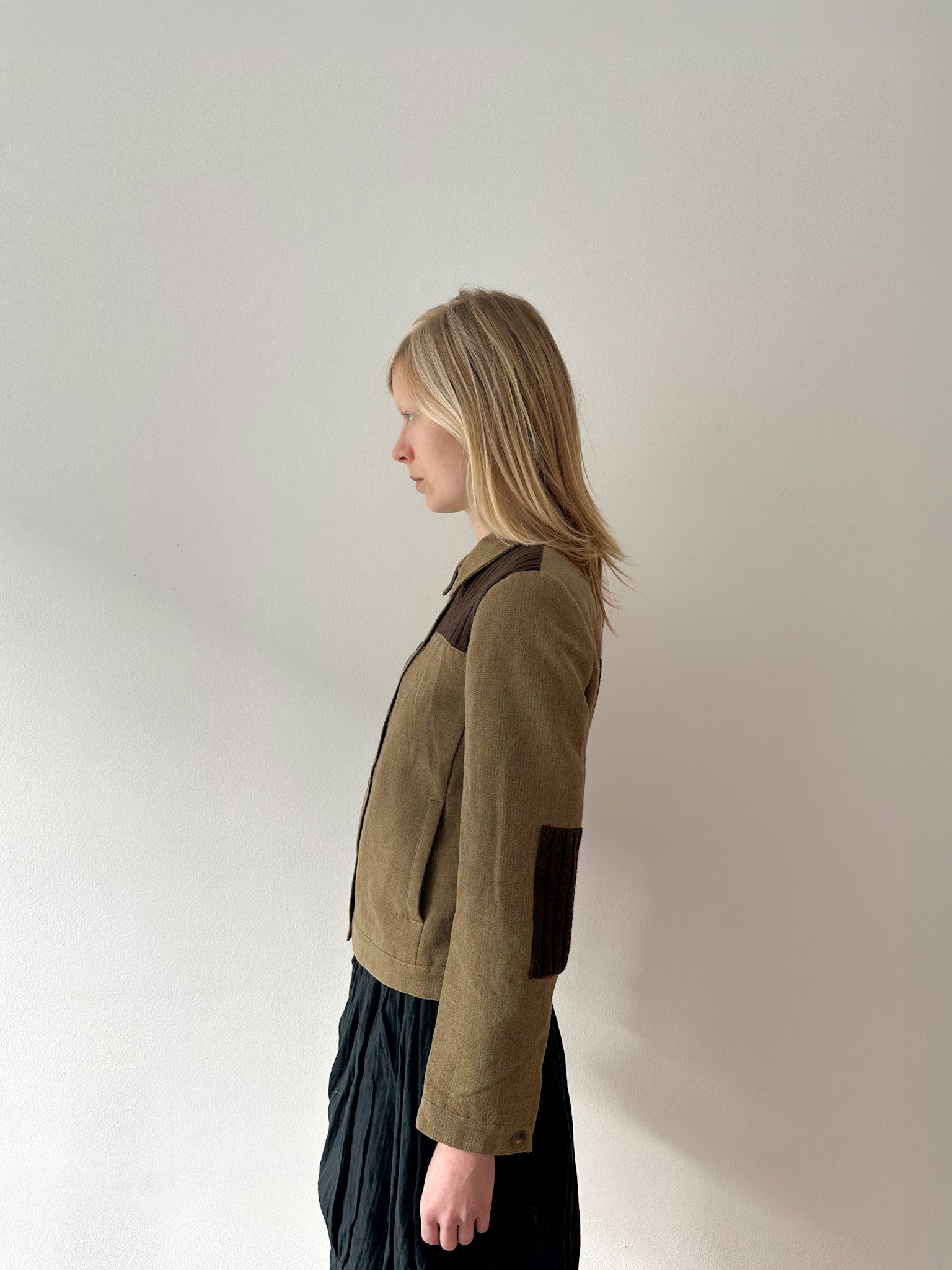 Miu Miu f/w 1999 green jacket