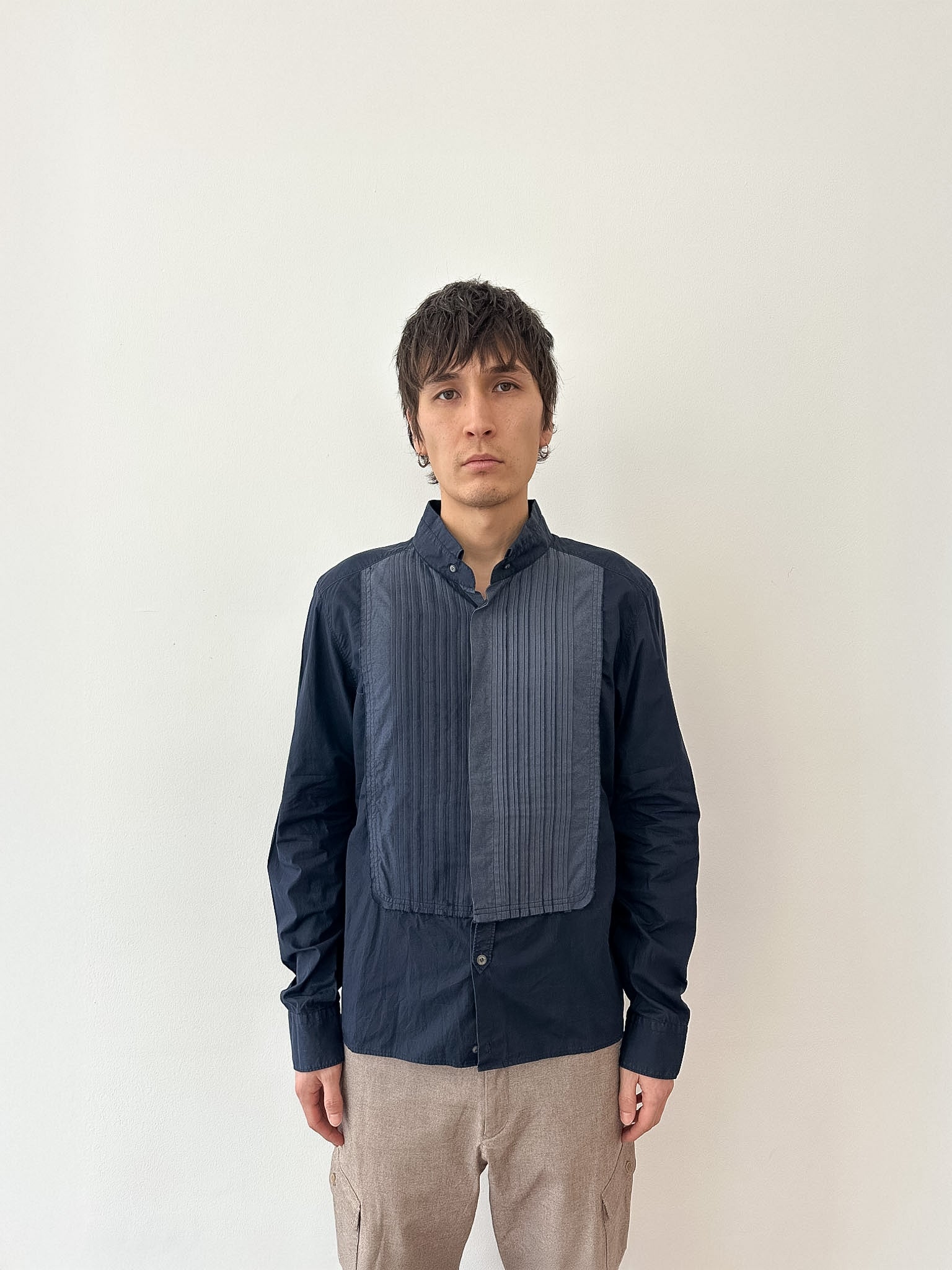 Neil Barrett early 00´s blue shirt
