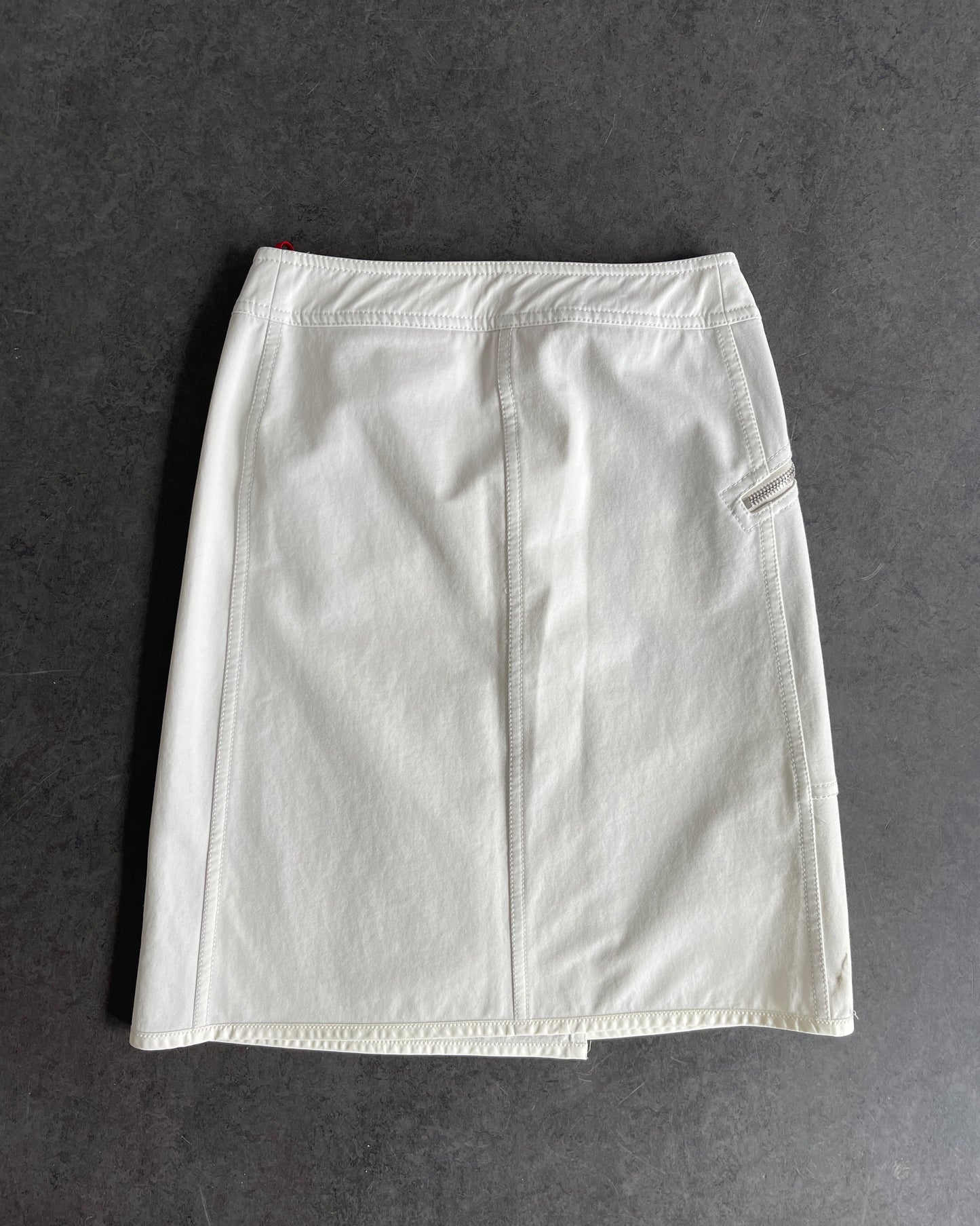 Early 00's White Skirt