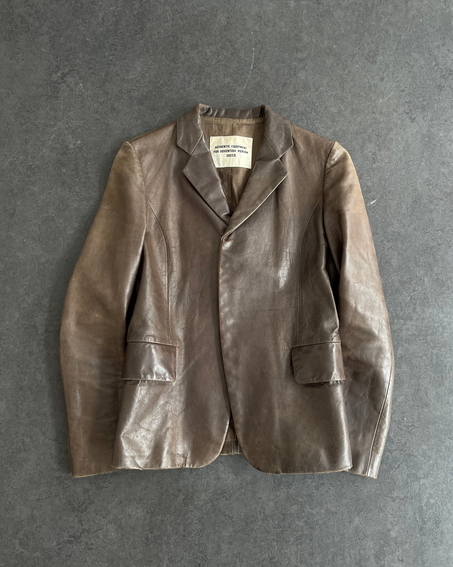 A/W 1998 Leather Blazer