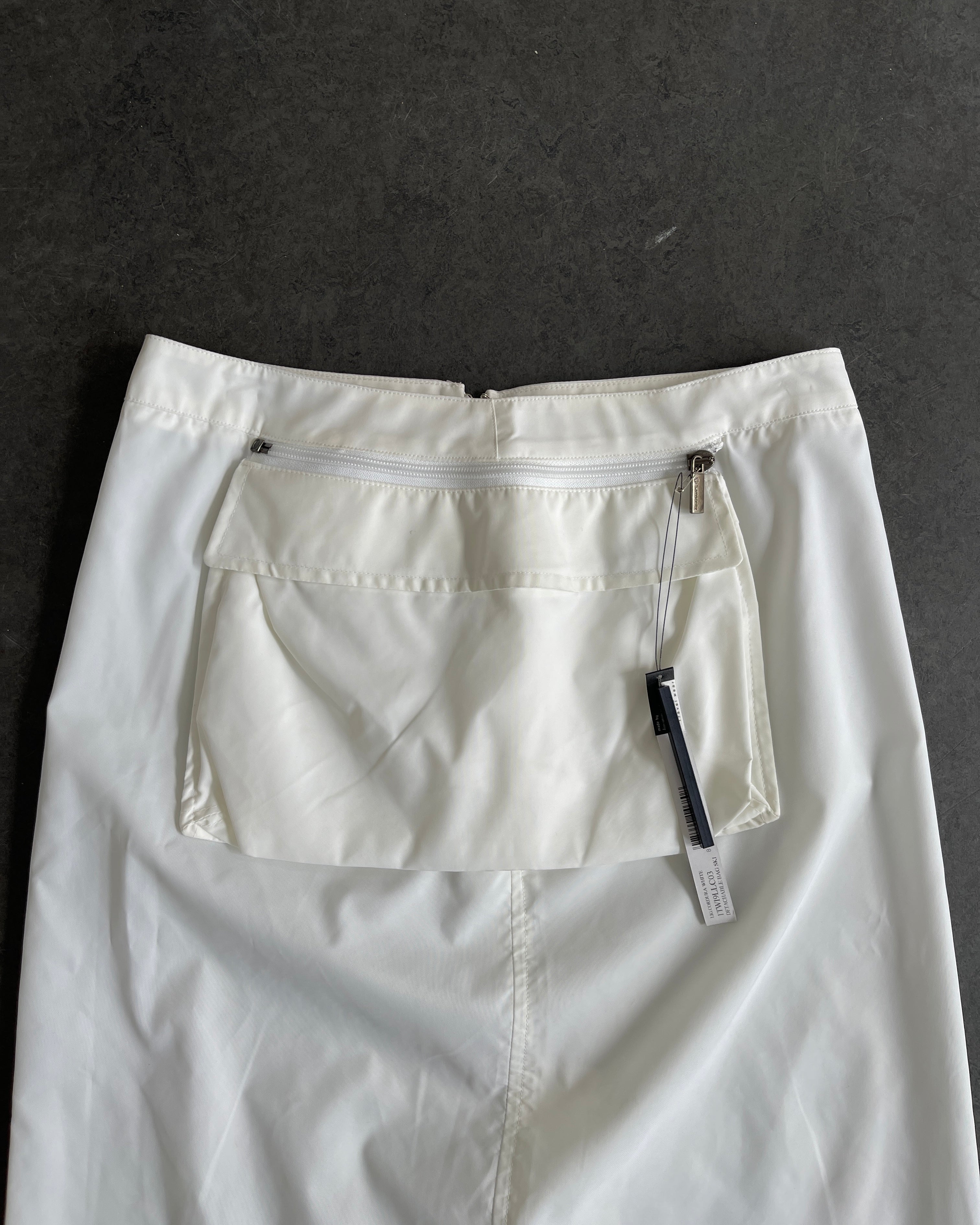 2000's ''Travel Wear Collection'' by Neil Barrett Cargo Skirt (37W)